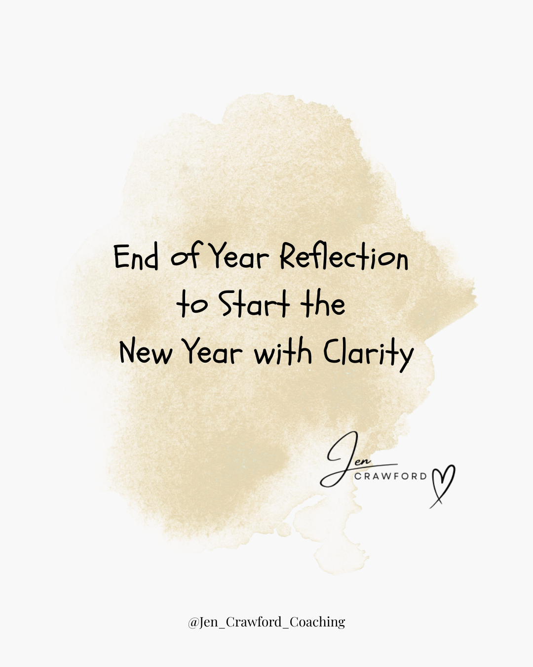 End of Year Reflection to Start the New Year with Clarity