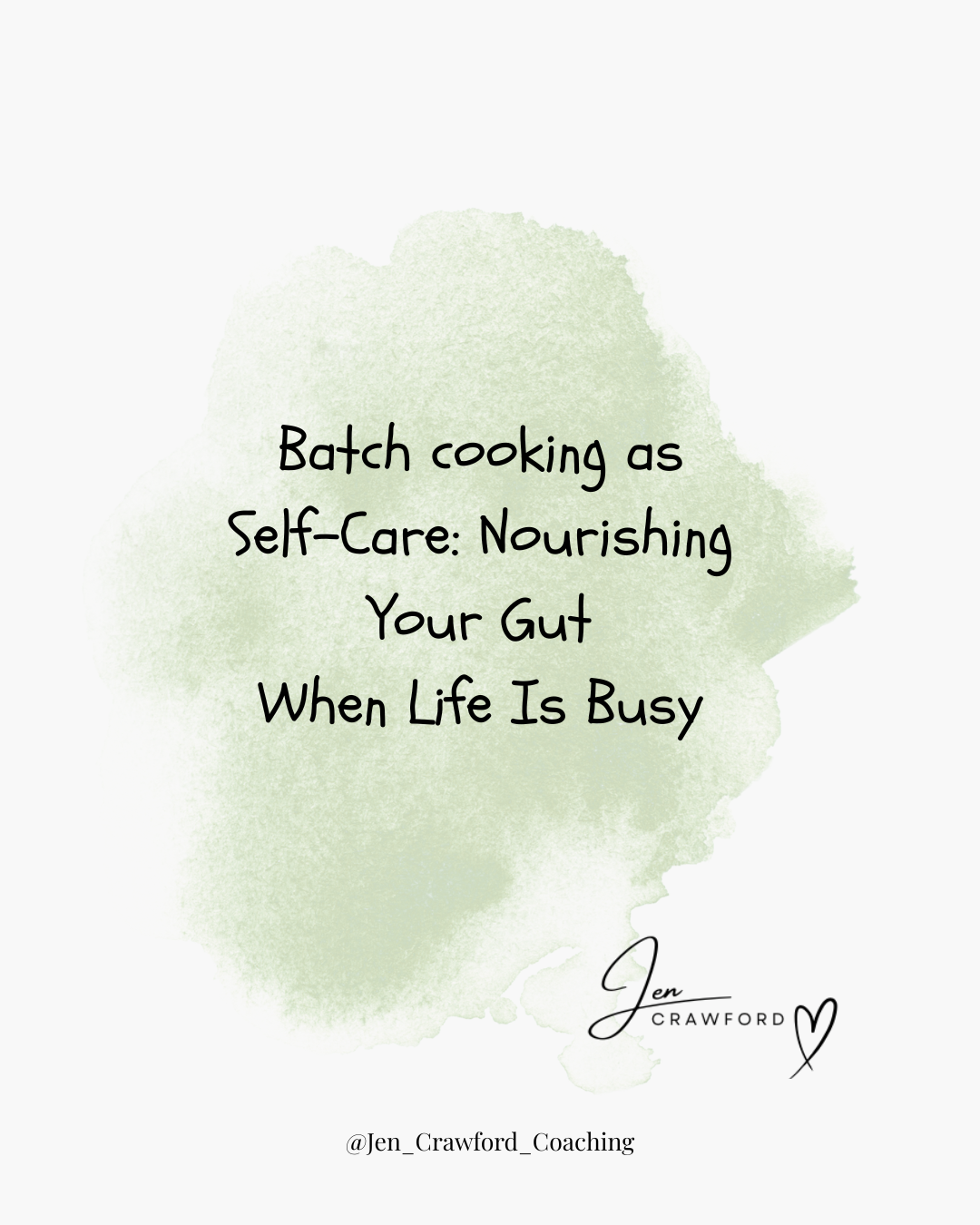 Batch Cooking as Self-Care: Nourishing Your Gut When Life Is Busy