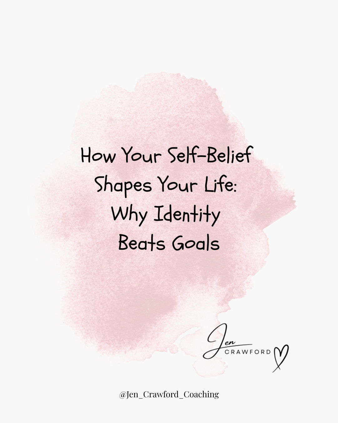 How Your Self-Belief Shapes Your Life: Why Identity Beats Goals