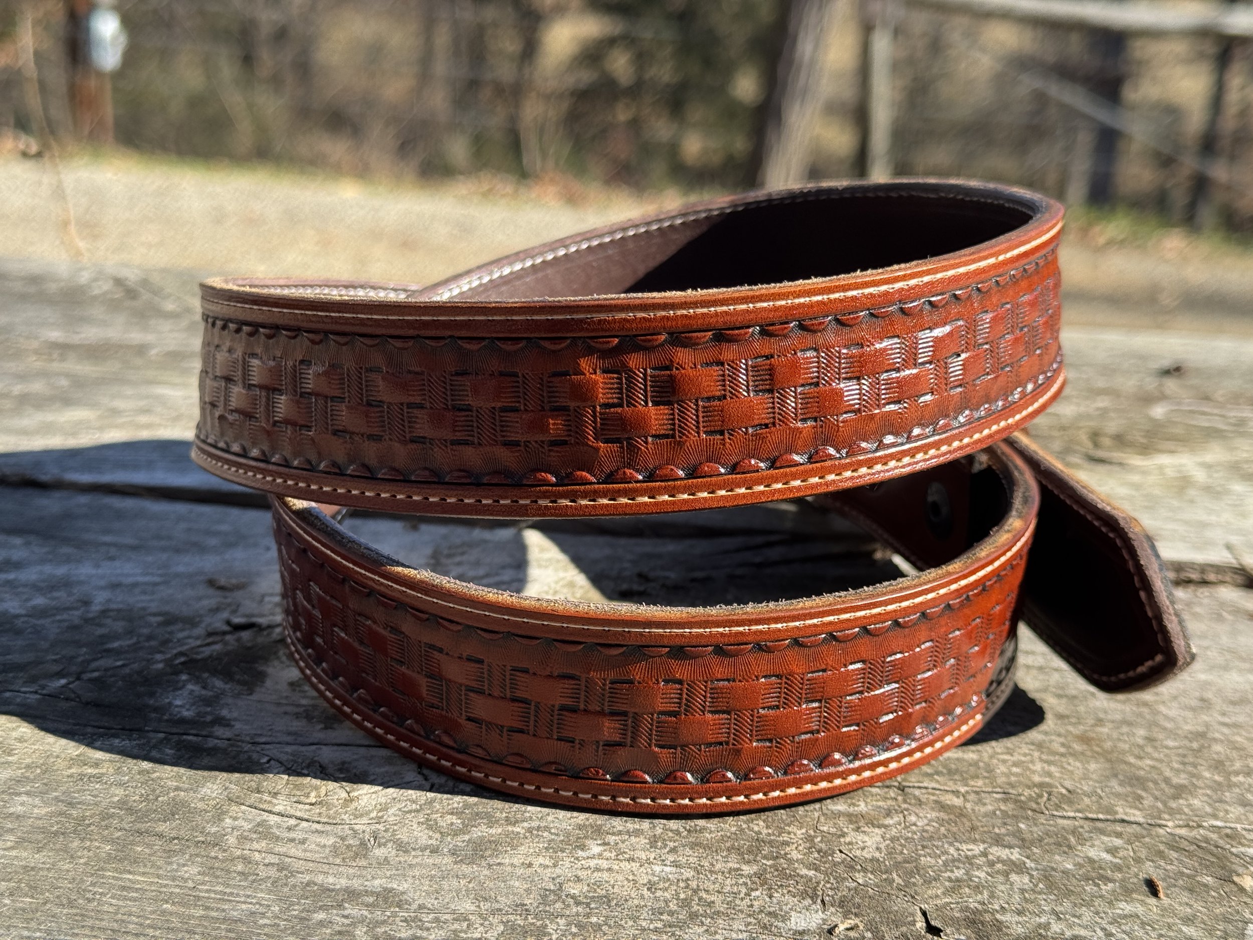 Basket Weave Belt