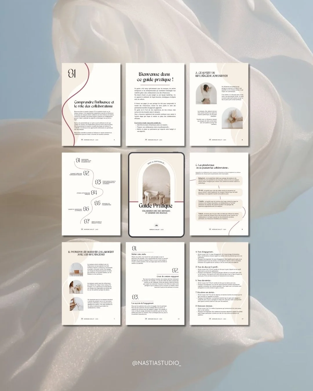 De retour avec un nouveau projet pour la marque Morgane Mallet ✨

🎯 Pour cette r&eacute;alisation, j&rsquo;ai voulu apporter de la l&eacute;g&egrave;ret&eacute; et du mouvement, &agrave; travers des formes organiques et arrondies, synonymes de liber