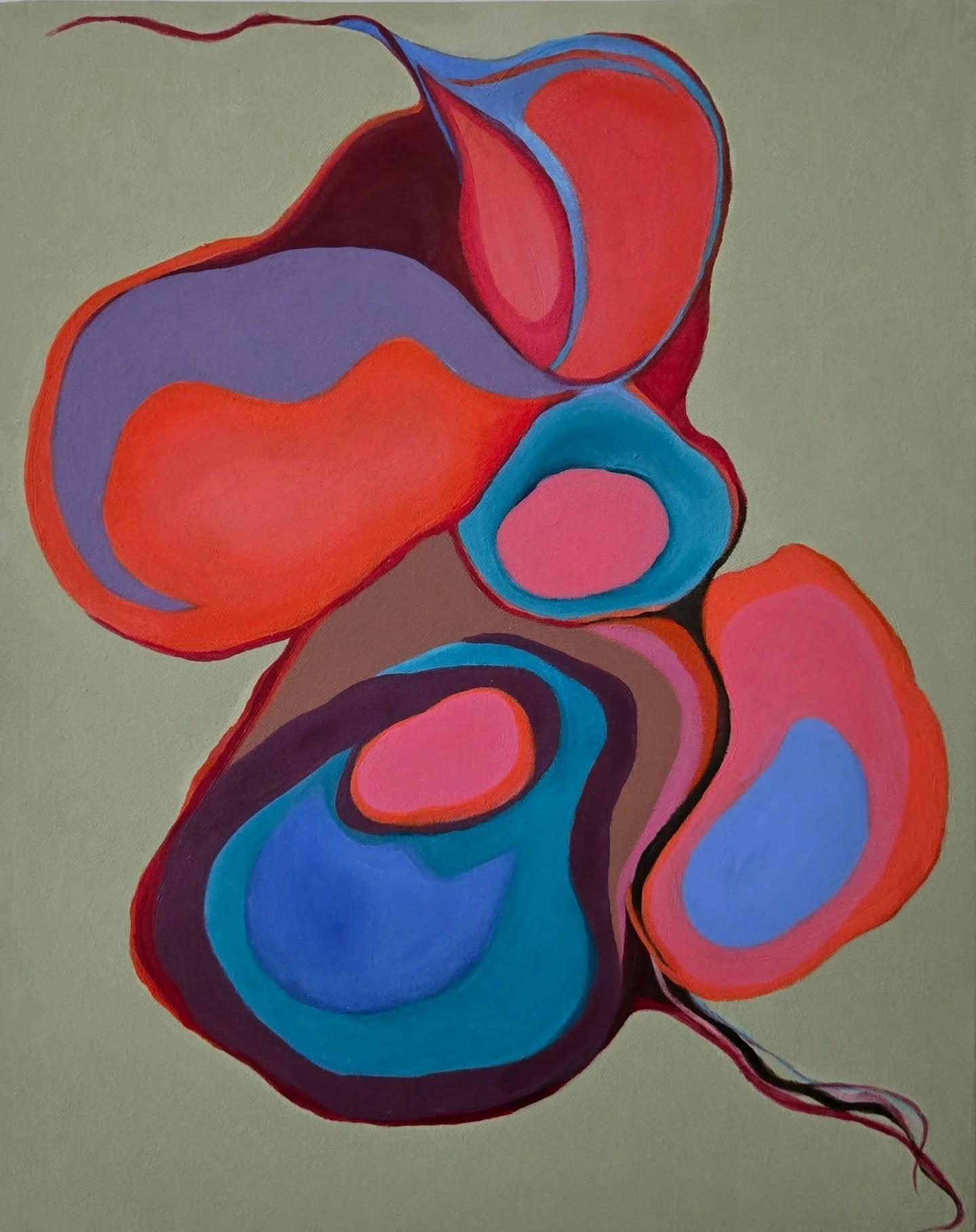 the emergent (2025)
acrylic on canvas board

#contemporarypainting #abstractpainting #australianartist