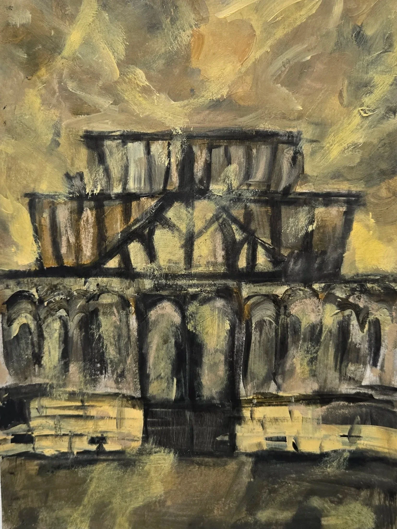 glasgow plein air study (GPS01)