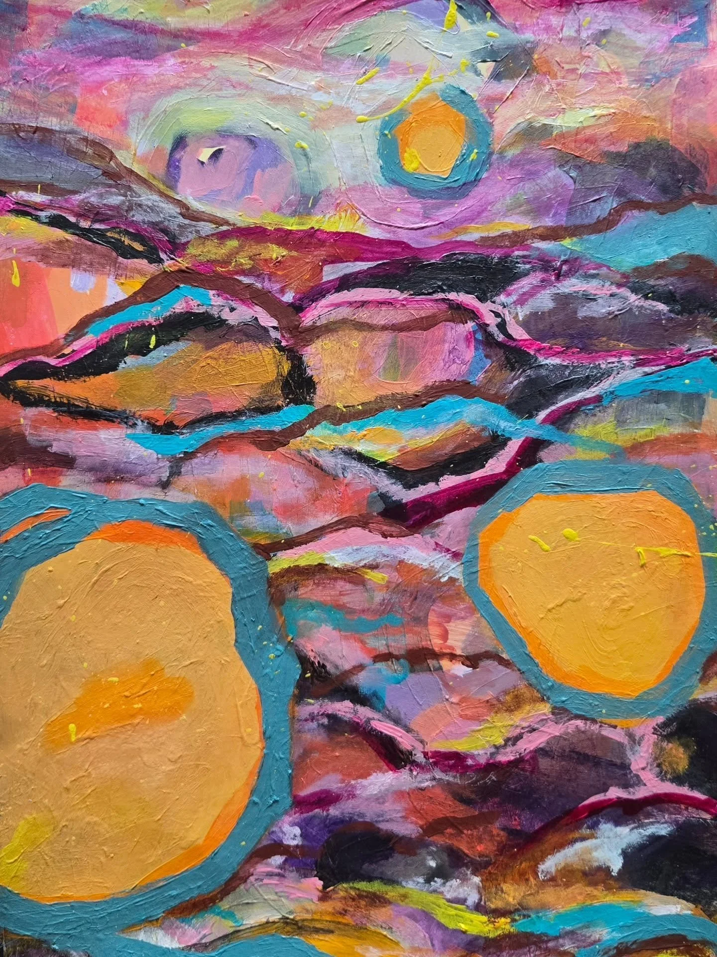 from ' a wee jaunt' collection (2025):
1. movements made between sand &amp; soil
2. roads high &amp; low

🖤
a few updates and quality of life improvements have gone live on my website: brzadoll.com 🖤

I'd love for you to check out the new additions