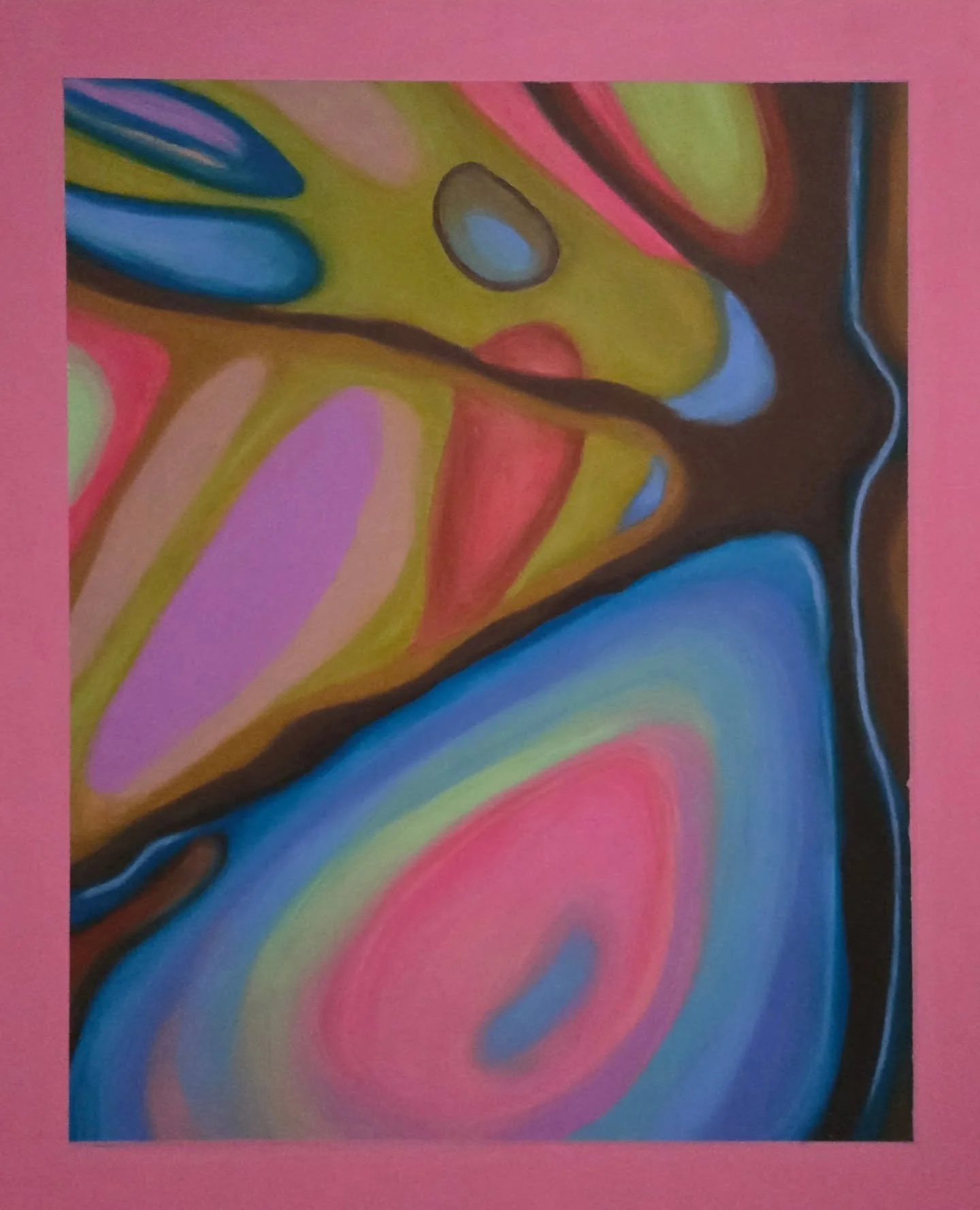 the veil (2025)
oil pastel &amp; acrylic on pastelbord
🖤
#contemporarypainting #abstractpainting #australianartist