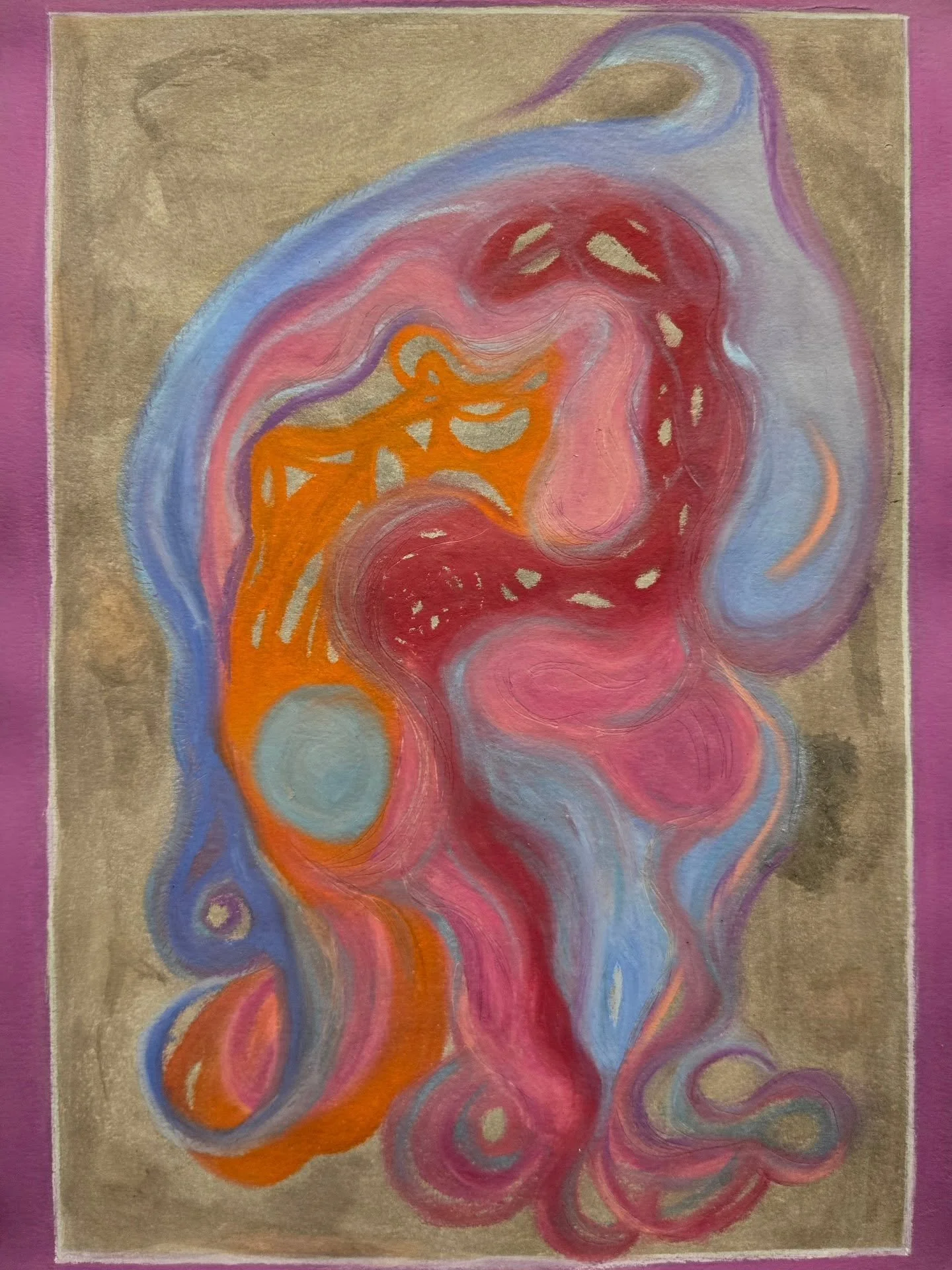 🖤 beasties mode 🖤

they started showing up before i knew what they were. they emerged from palette scraps &amp; unanchored entities

not quite figurative, but not entirely fields, either

i&rsquo;m interested in recognition without familiarity. wha