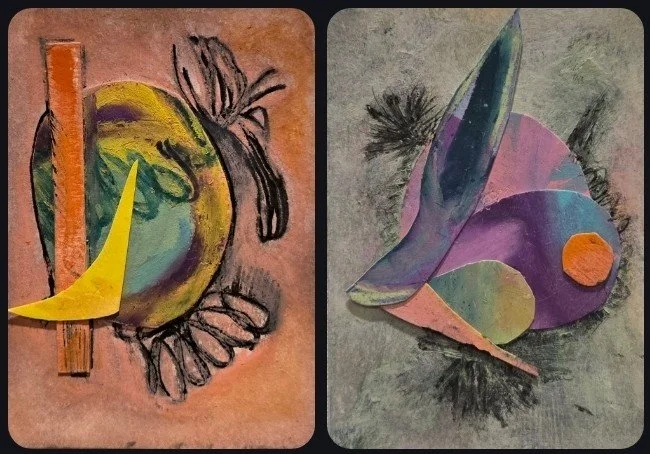 speciment set 01
mixed media & collage on 300gsm paper
6.3x8.9" (ACEO)