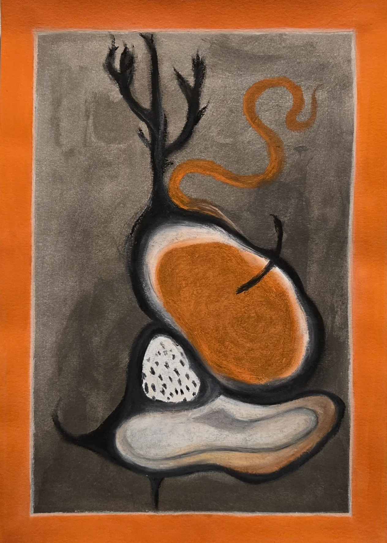 beatnik beastie (2026)
mixed media, 300gsm paper
A3