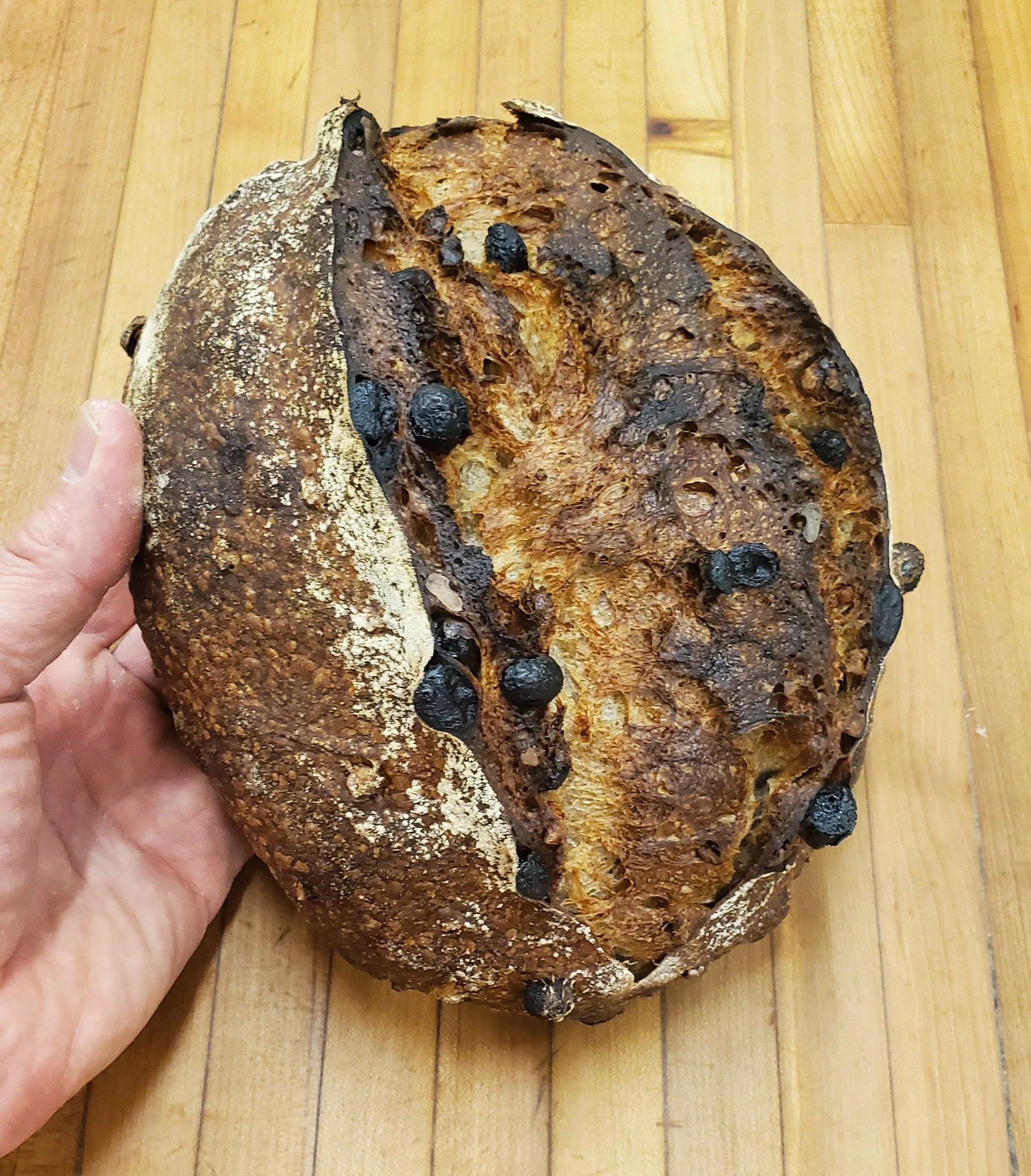 Cinnamon Raisin Walnut Sourdough