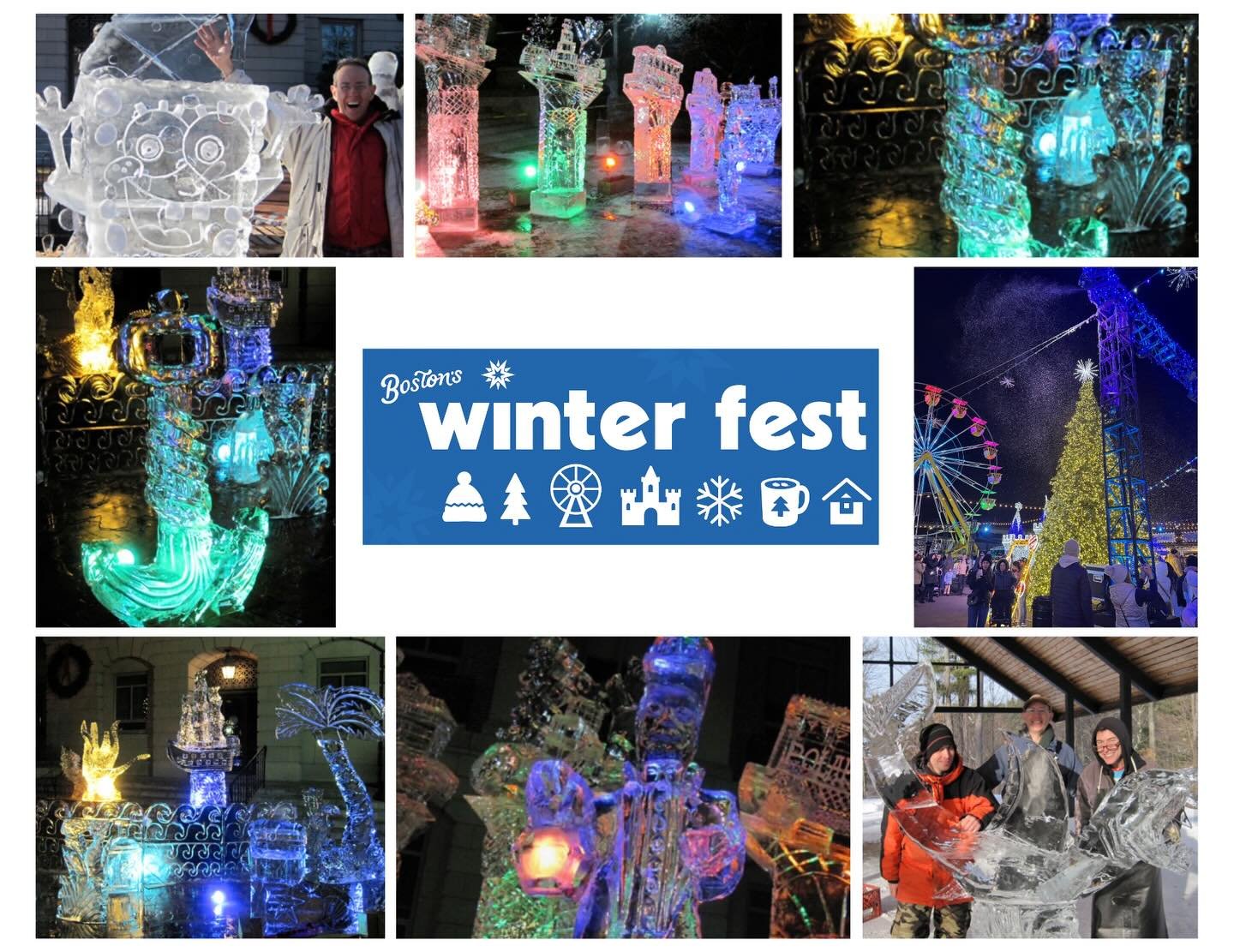 Looking for the perfect plan for that week between Christmas and New Year&rsquo;s? We&rsquo;ve just added Ice Sculptures to Boston&rsquo;s Winter Fest from Dec 26&ndash;30!

Experience the glow, the art, and the winter vibes. 🎟️ Tickets are limited 