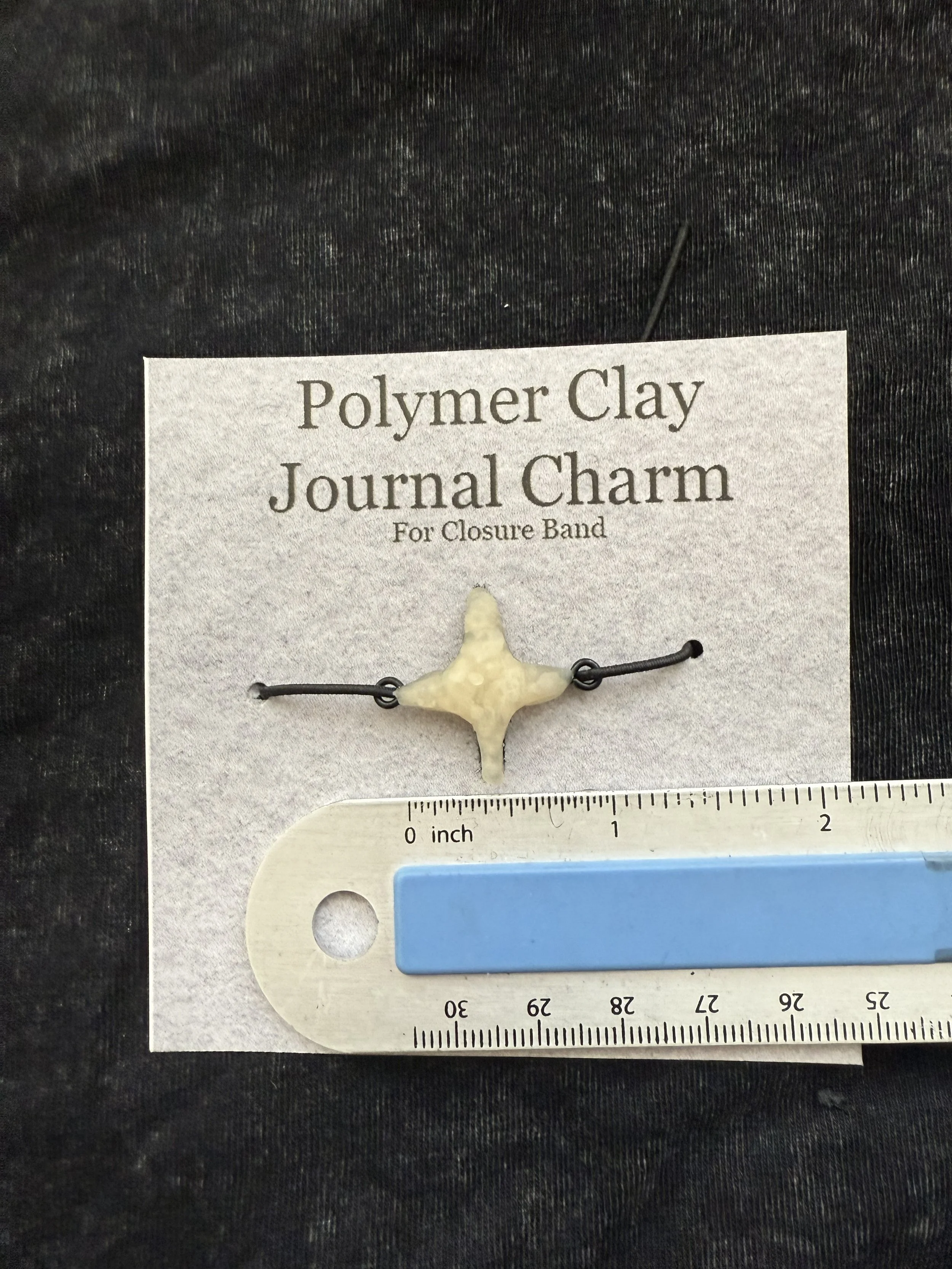 Sparkle Star Journal Charm