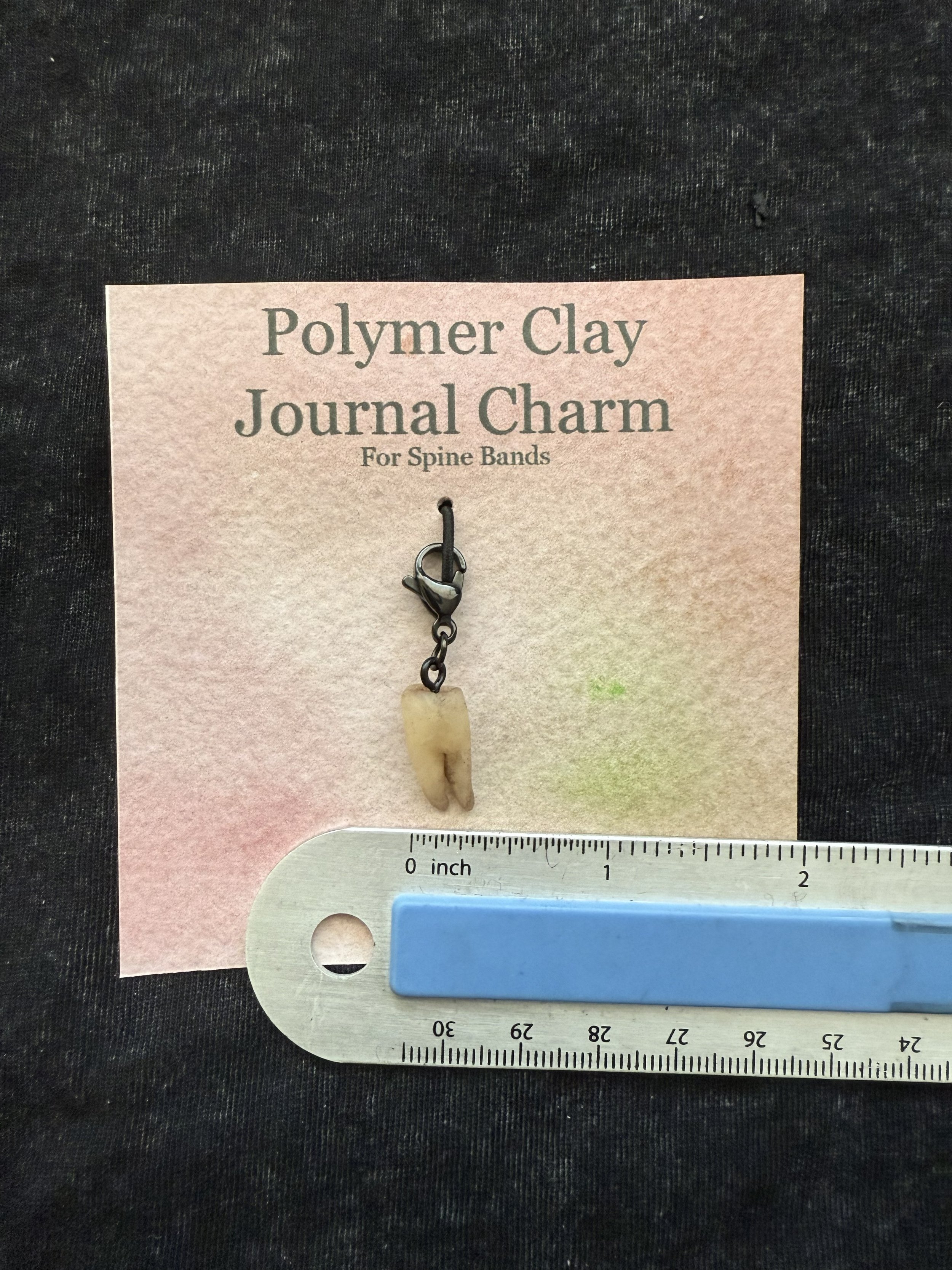 Tooth Journal Charm