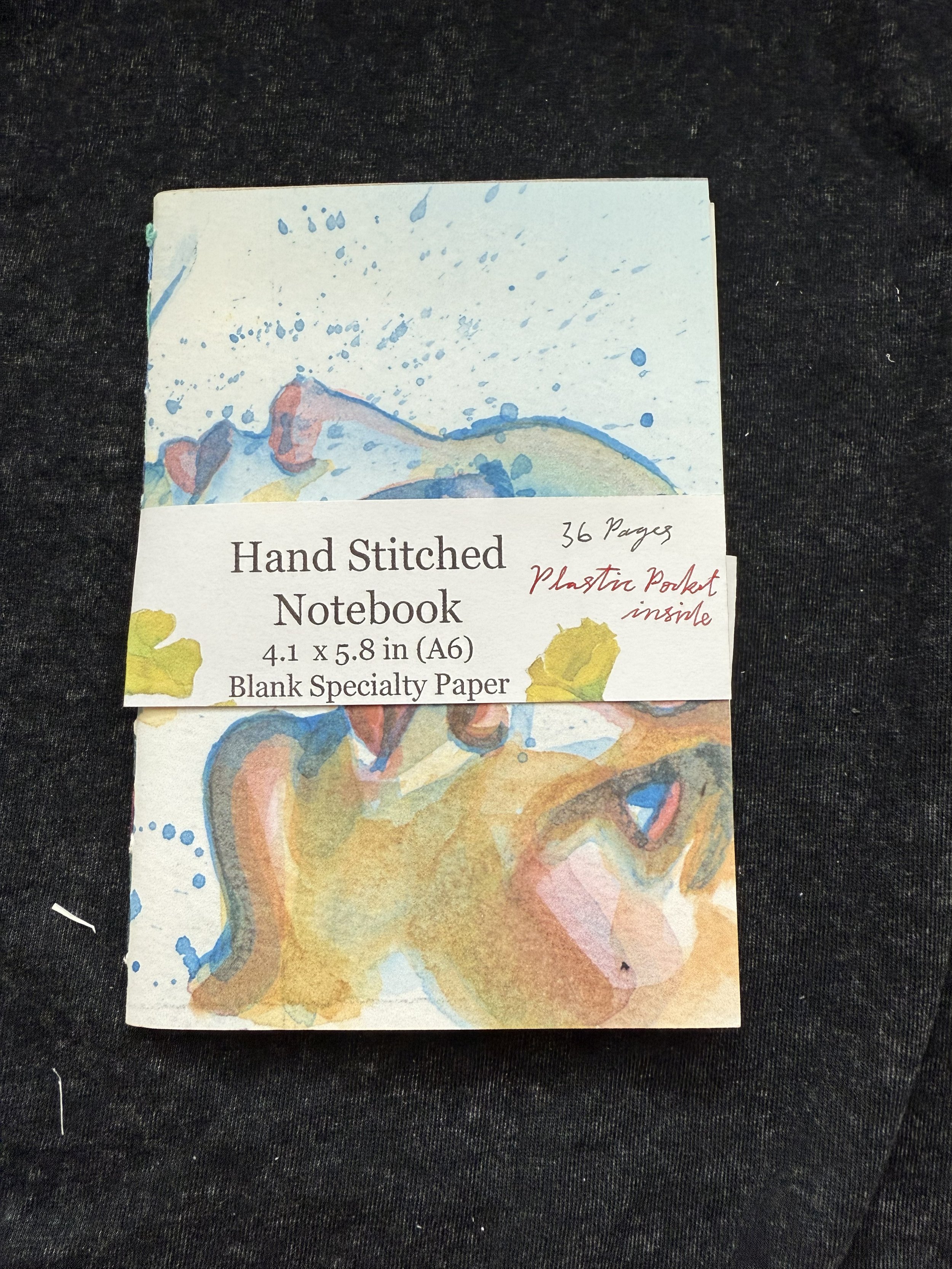 Cosmo Air Snow A6 Hand Bound Notebook Insert (Faces Cover)