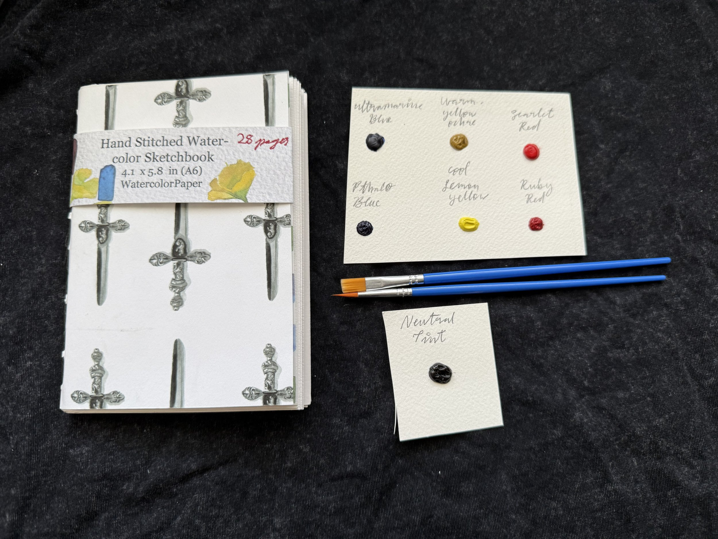Watercolor Kit (Daggers Cover)