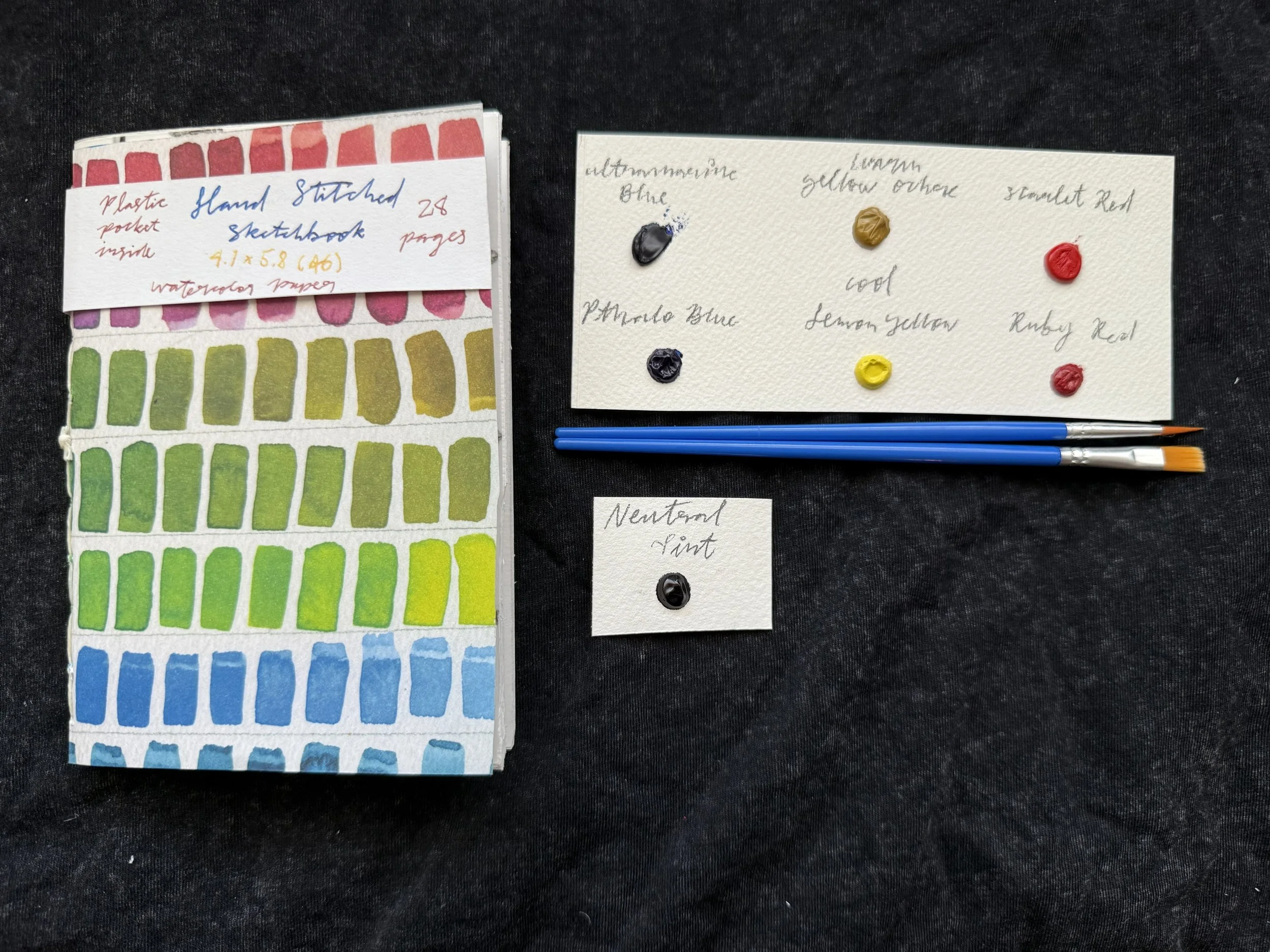 Watercolor Kit (Swatches Cover)