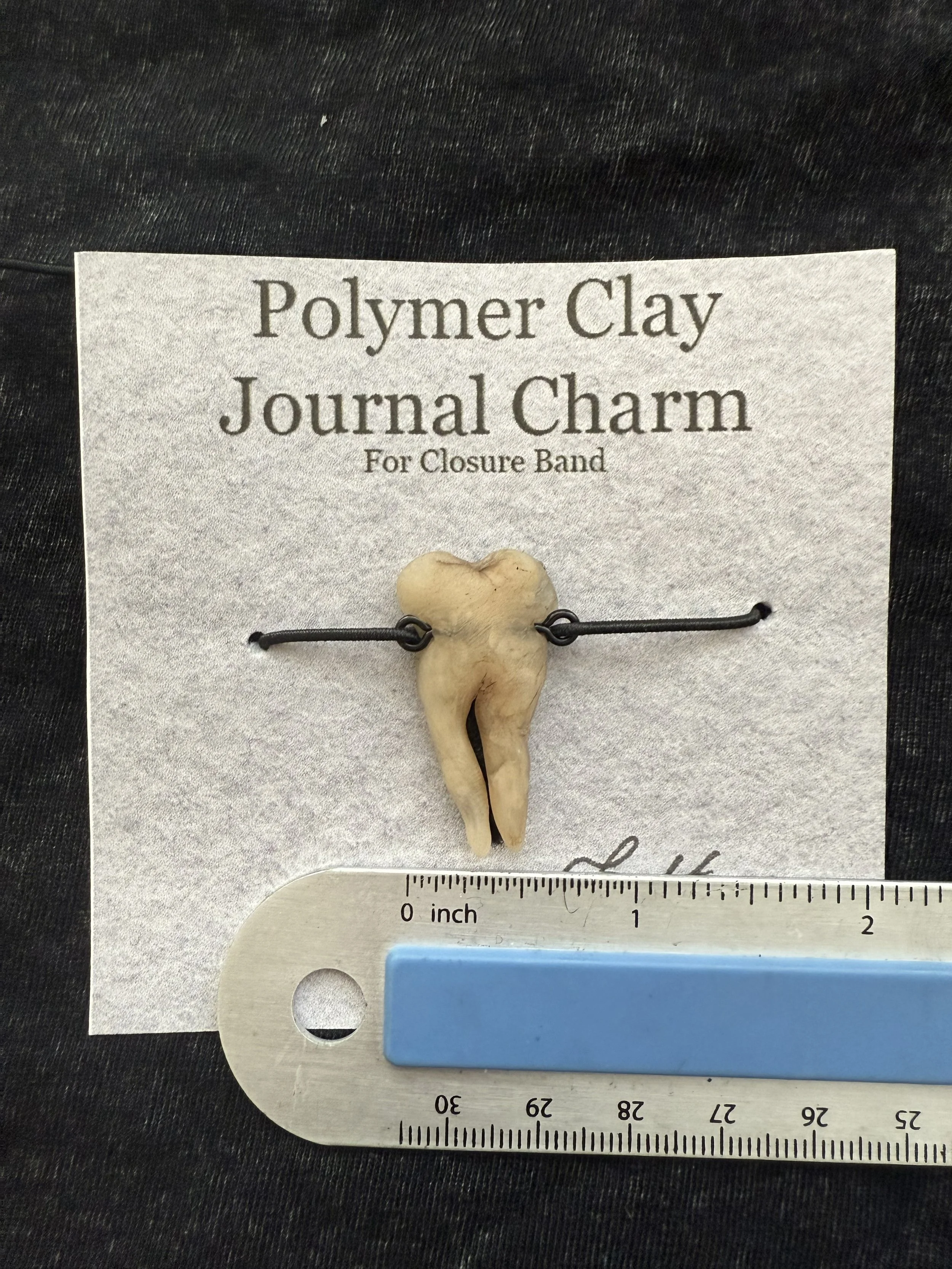 Tooth Journal Charm