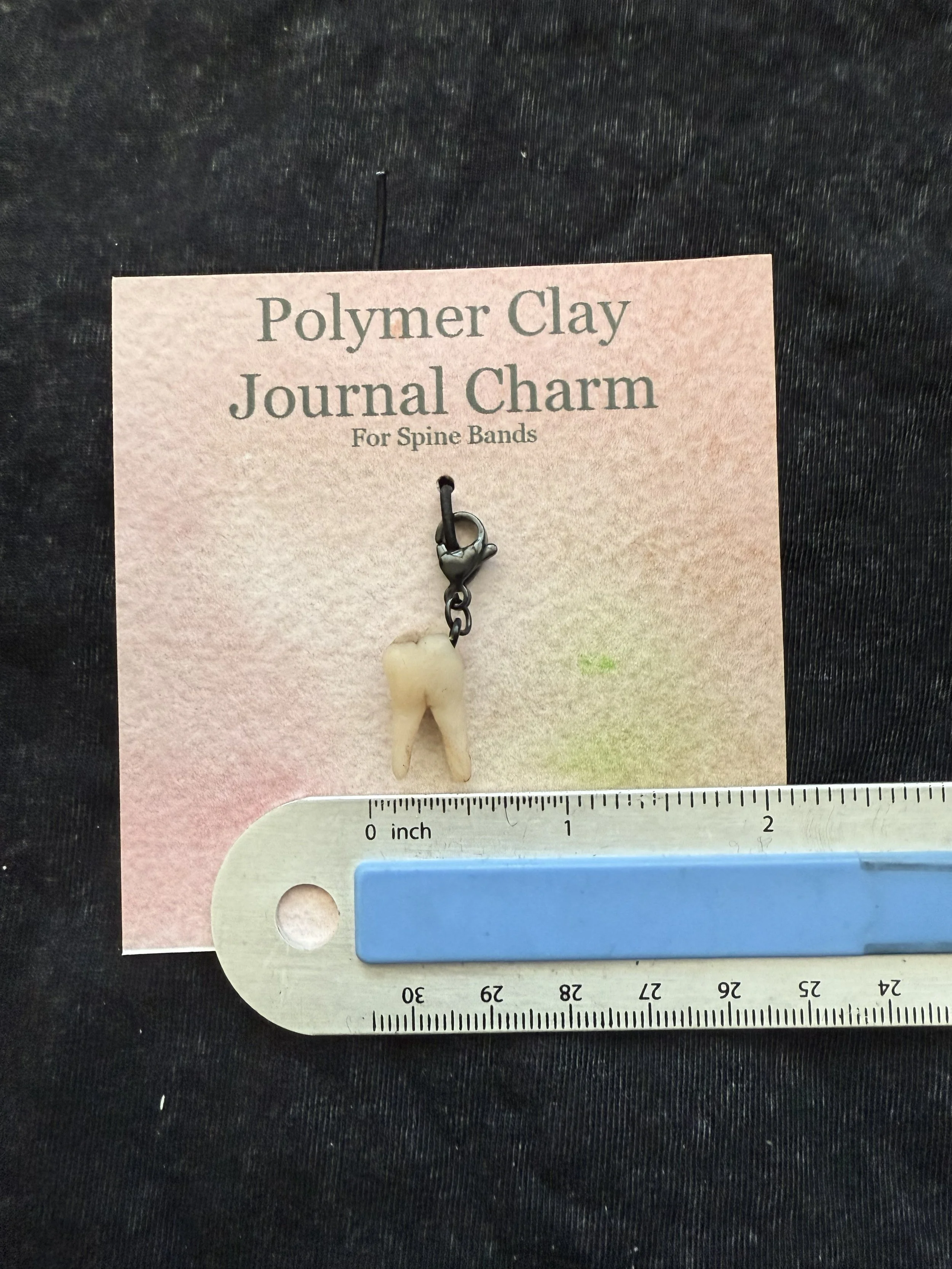 Tooth Journal Charm