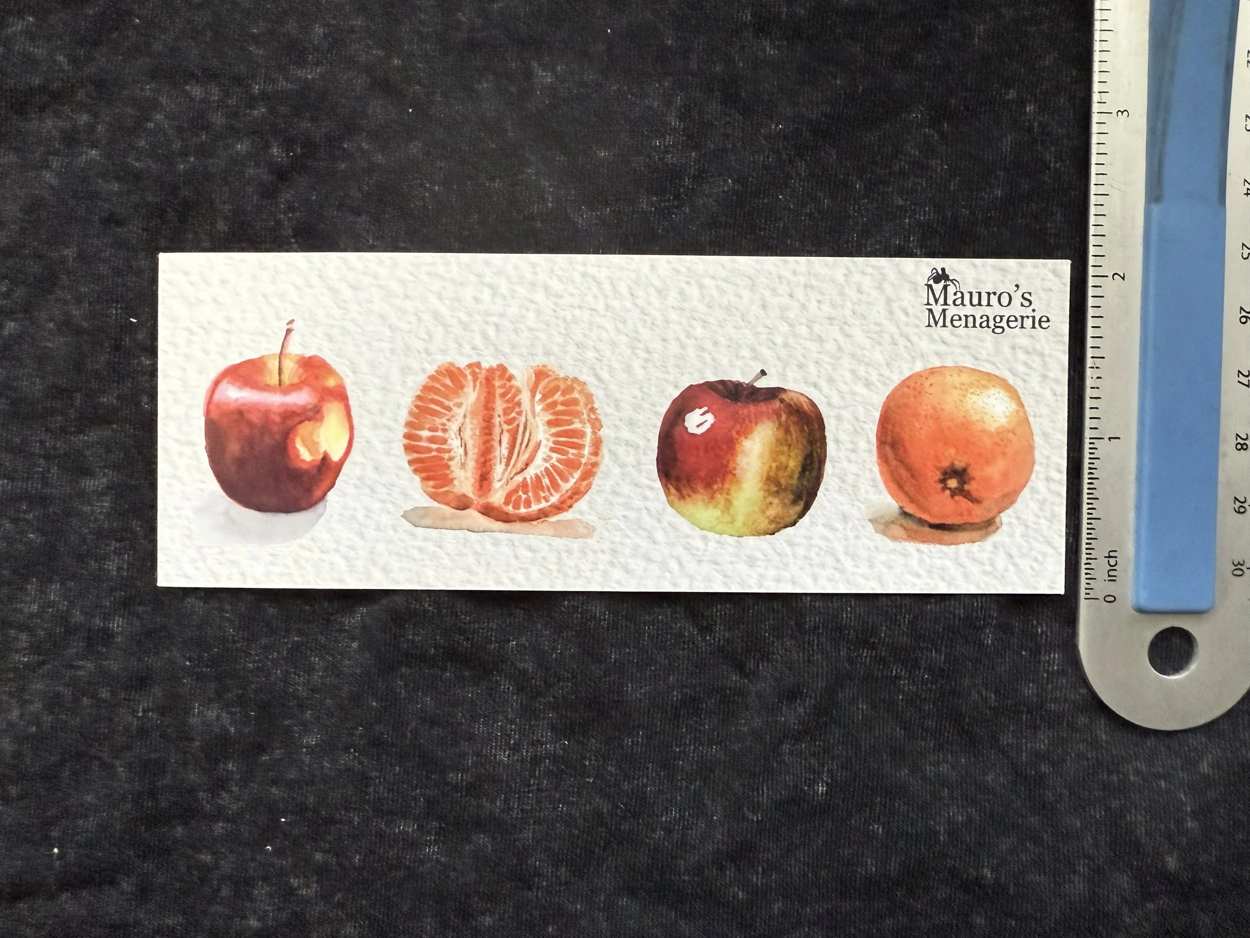 Apples to Oranges Sticker Sheet
