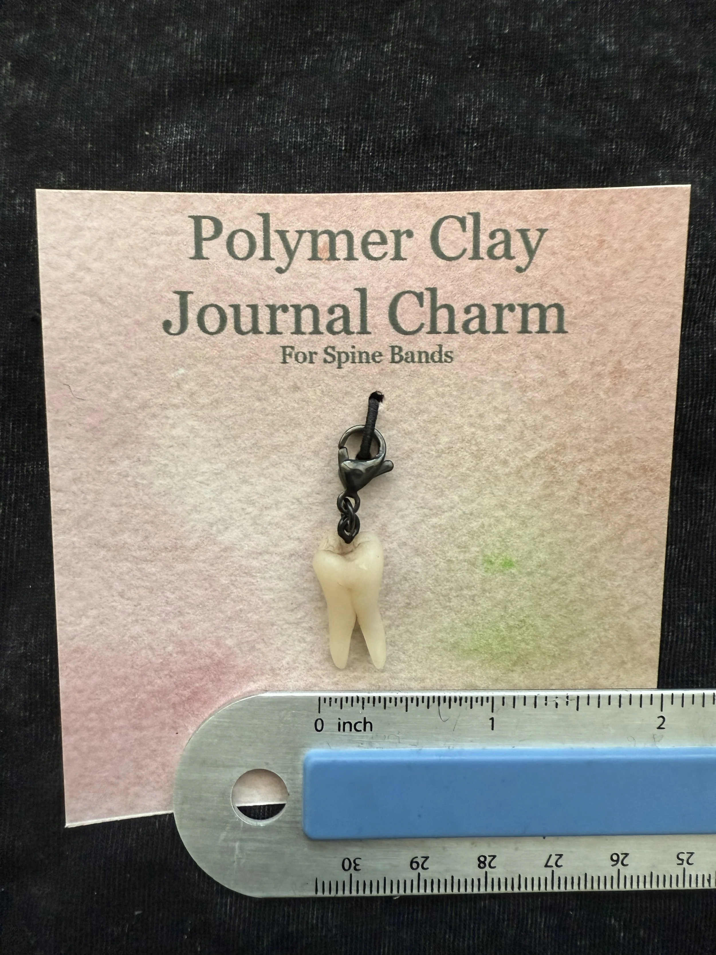 Tooth Journal Charm