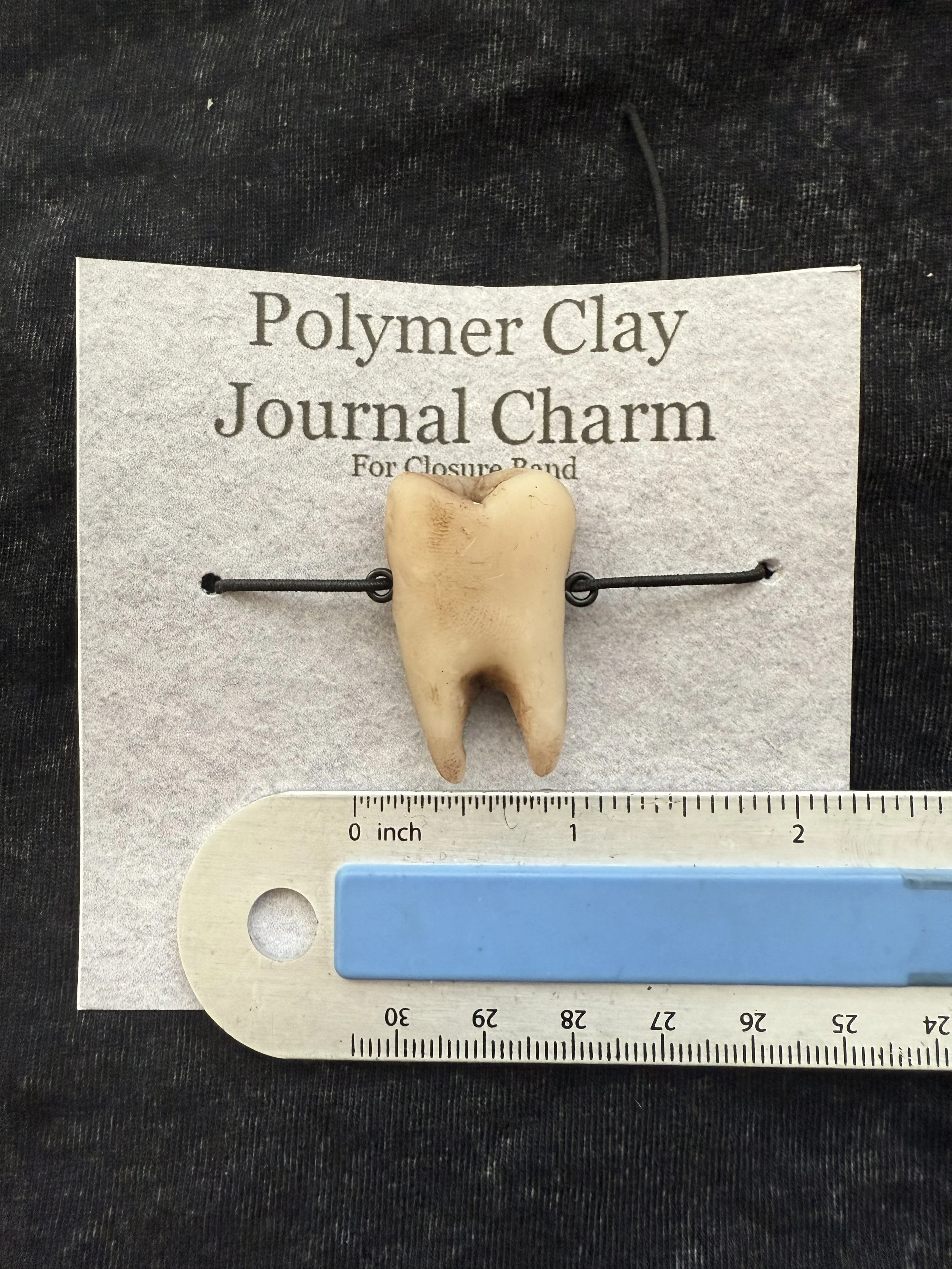 Tooth Journal Charm