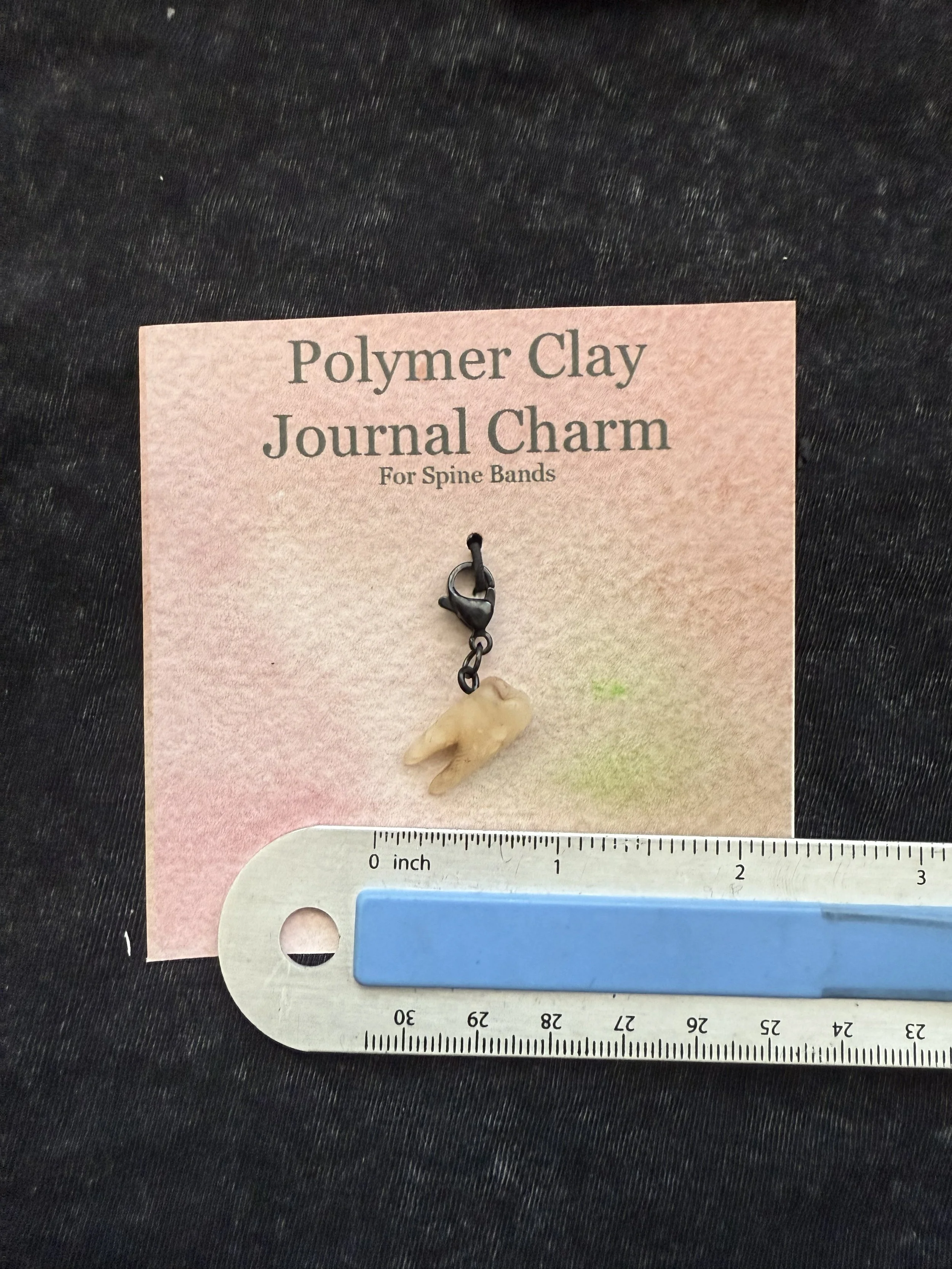 Tooth Journal Charm