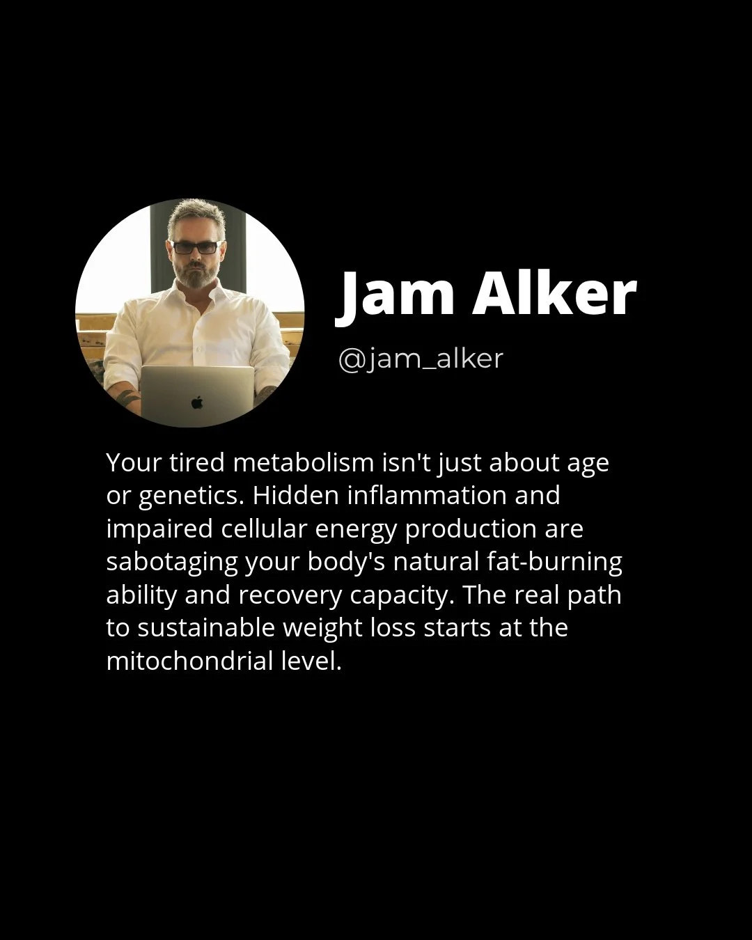 When your cells can't efficiently convert food into energy, your metabolism becomes a sluggish storage system instead of a powerful burning engine. 🔬

This cellular inefficiency triggers a cascade of problems:
- Stubborn fat storage
- Low energy lev