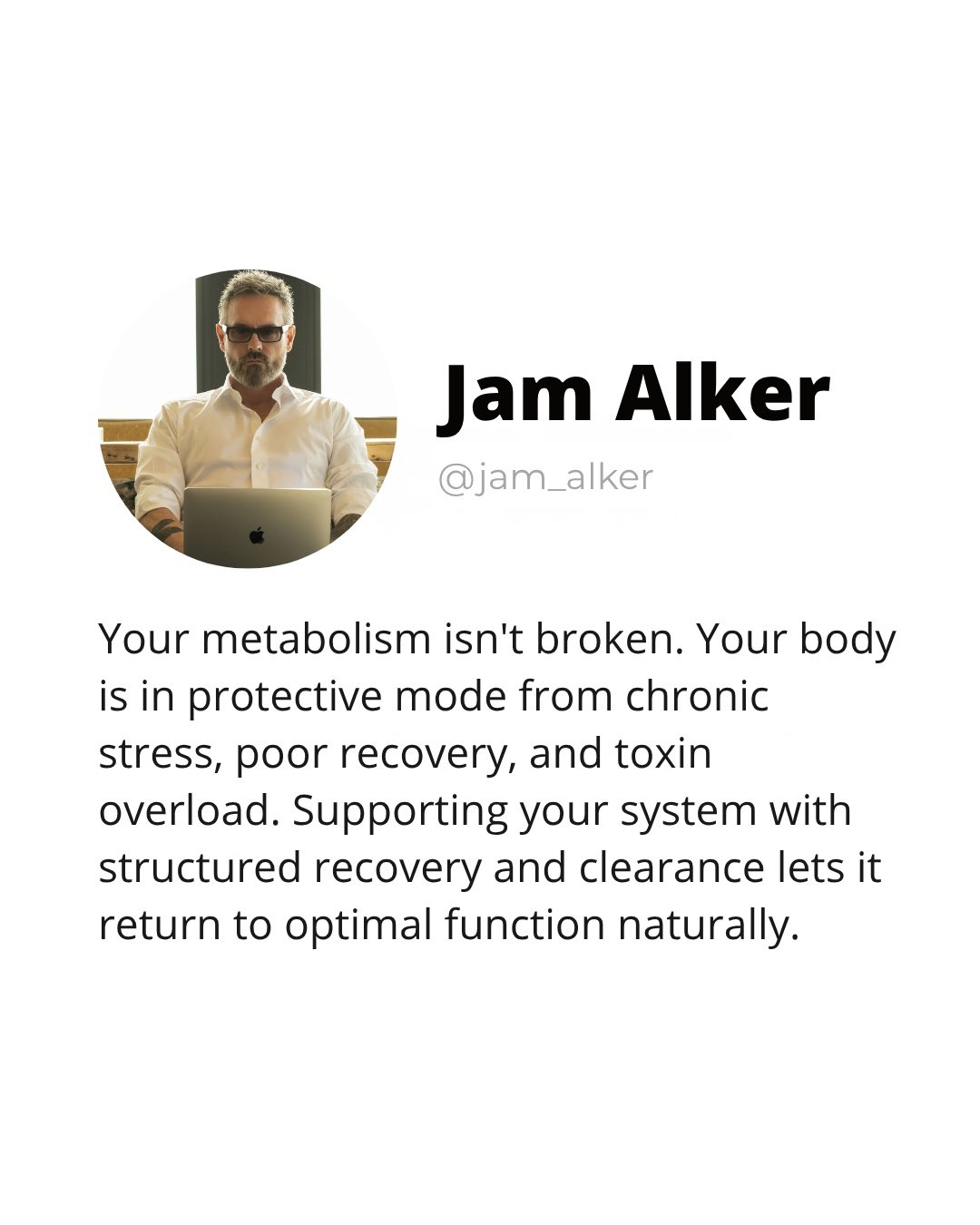 Stop blaming yourself for stubborn weight and low energy. Your body is doing exactly what it's designed to do when faced with ongoing metabolic stress. 💫

The key isn't forcing change through extreme measures. It's creating an environment where your