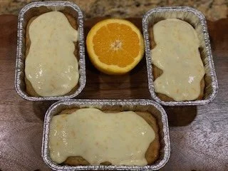 Keto Cranberry Orange Loaf