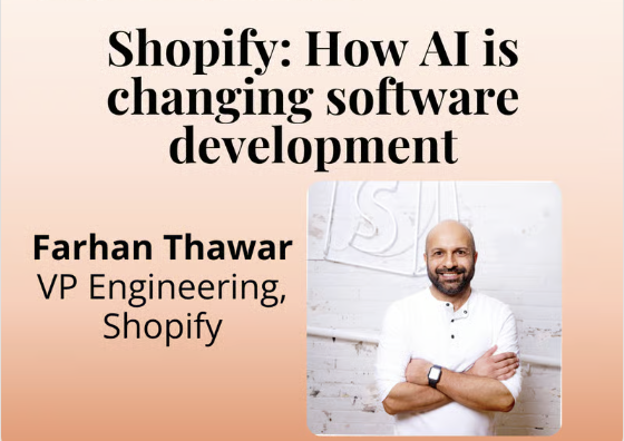 Shopify: How AI is changing software development | Featuring Farhan Thawar, VP Engineering