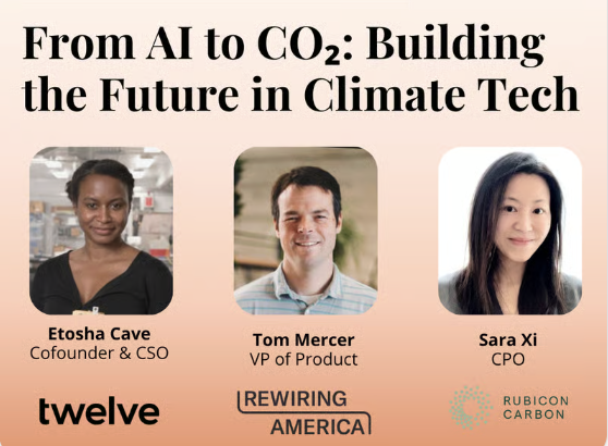 From AI to CO₂: Building the Future in Climate Tech