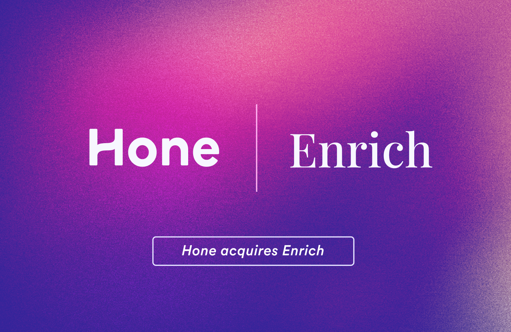 What’s next for Enrich