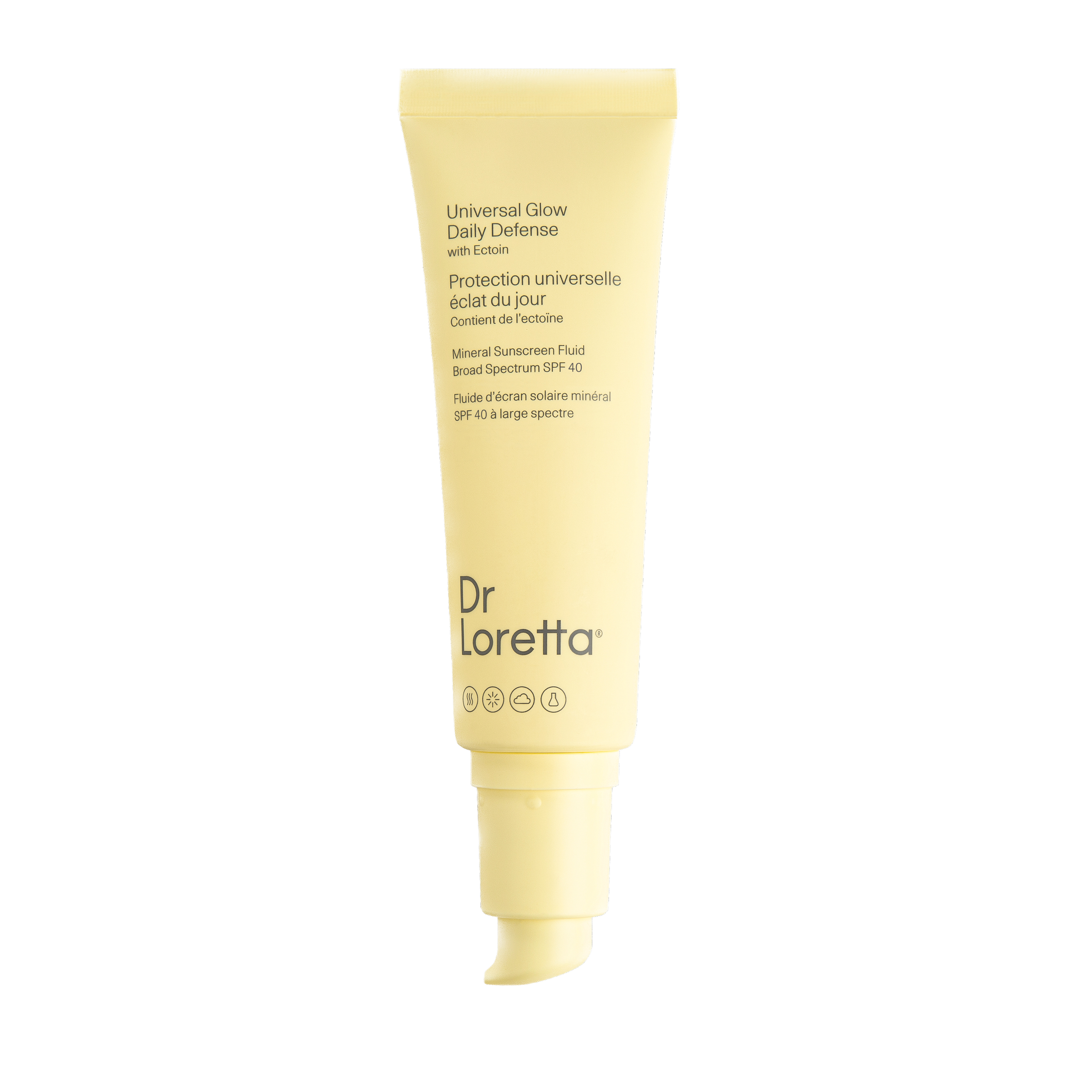Dr Loretta Universal Glow Daily Defense Mineral Sunscreen Fluid SPF 40