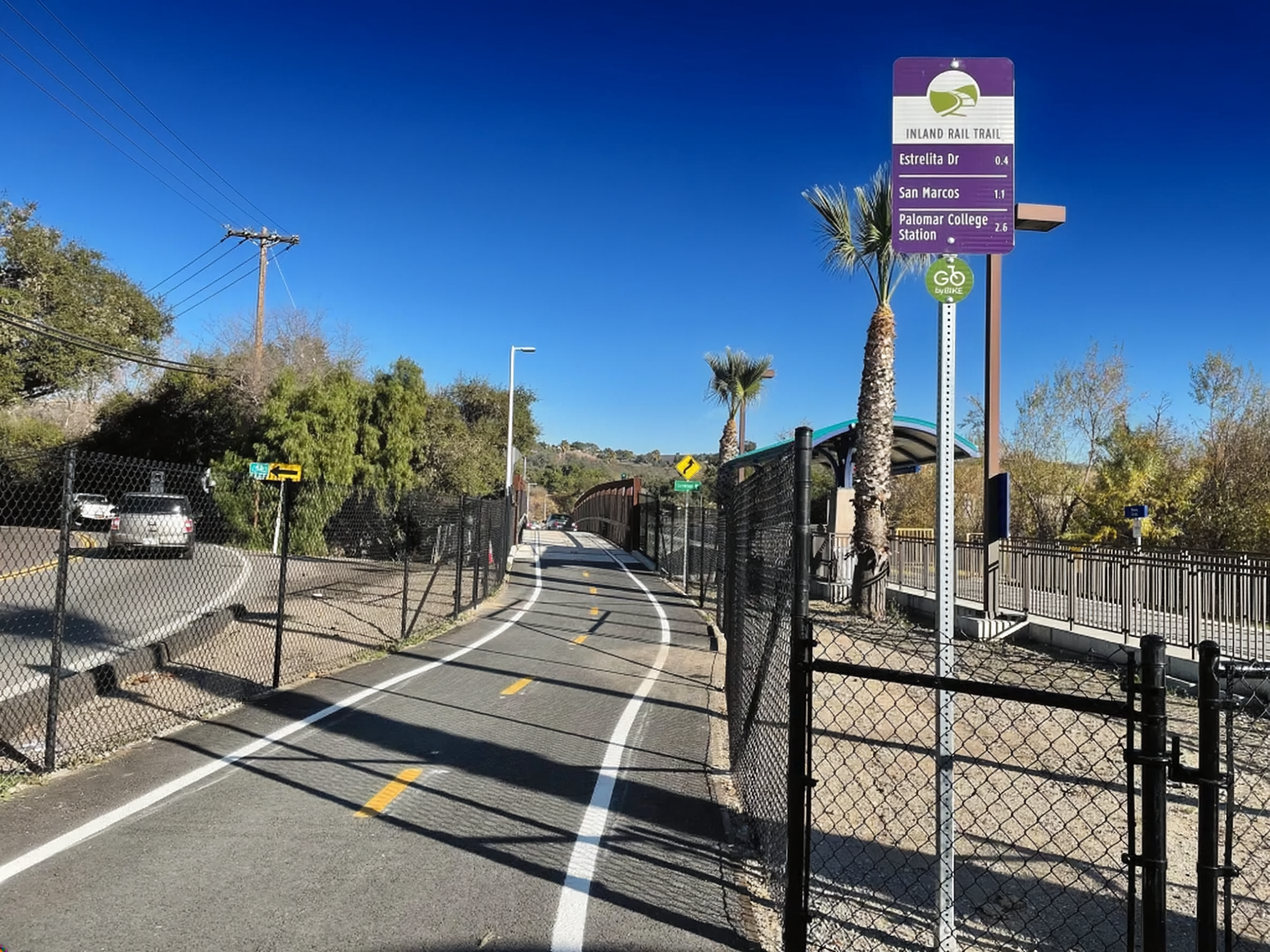 Inland Rail Trail Ride in San Marcos