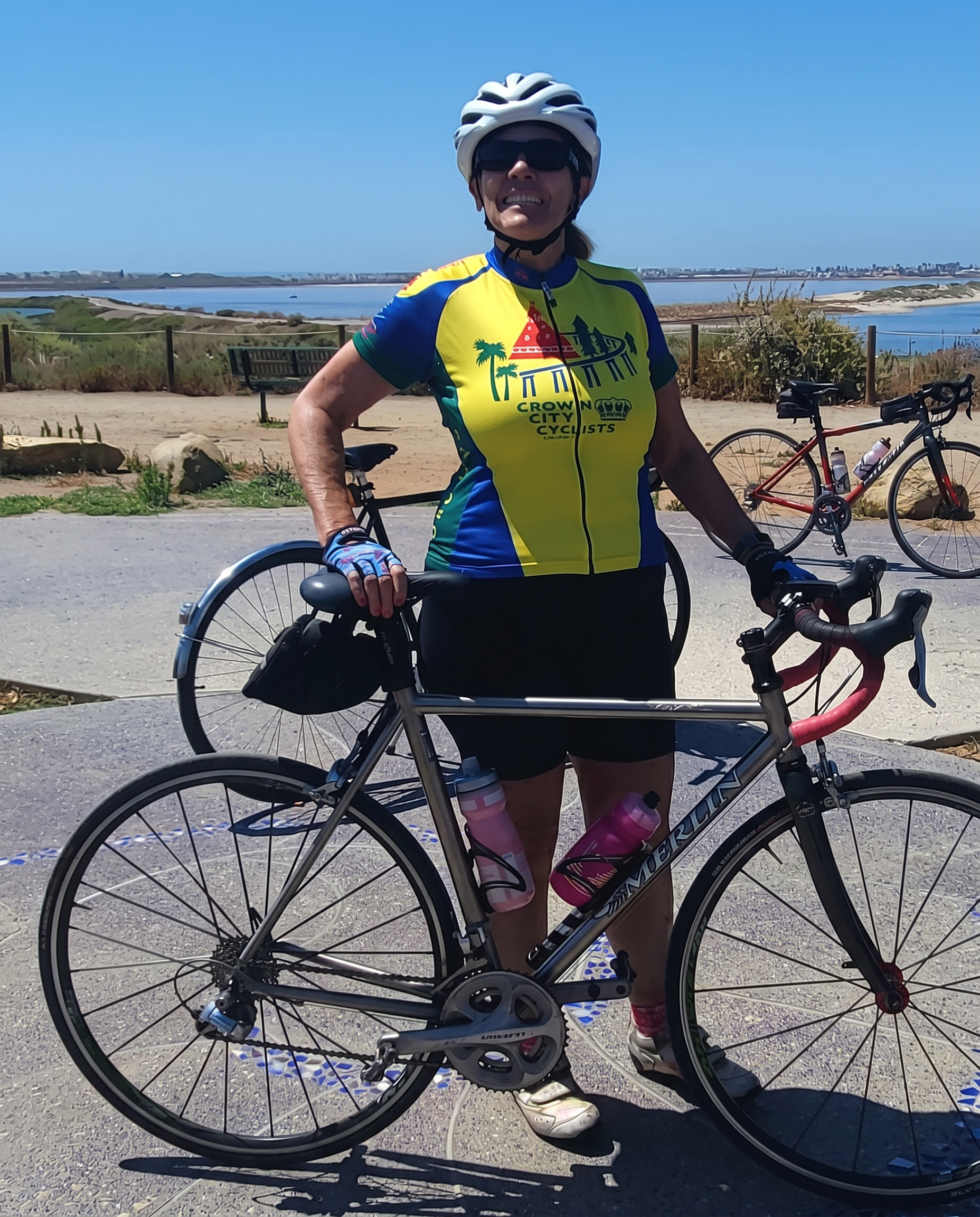 Coronado Cyclist Rides for Fun and Cardiac Health