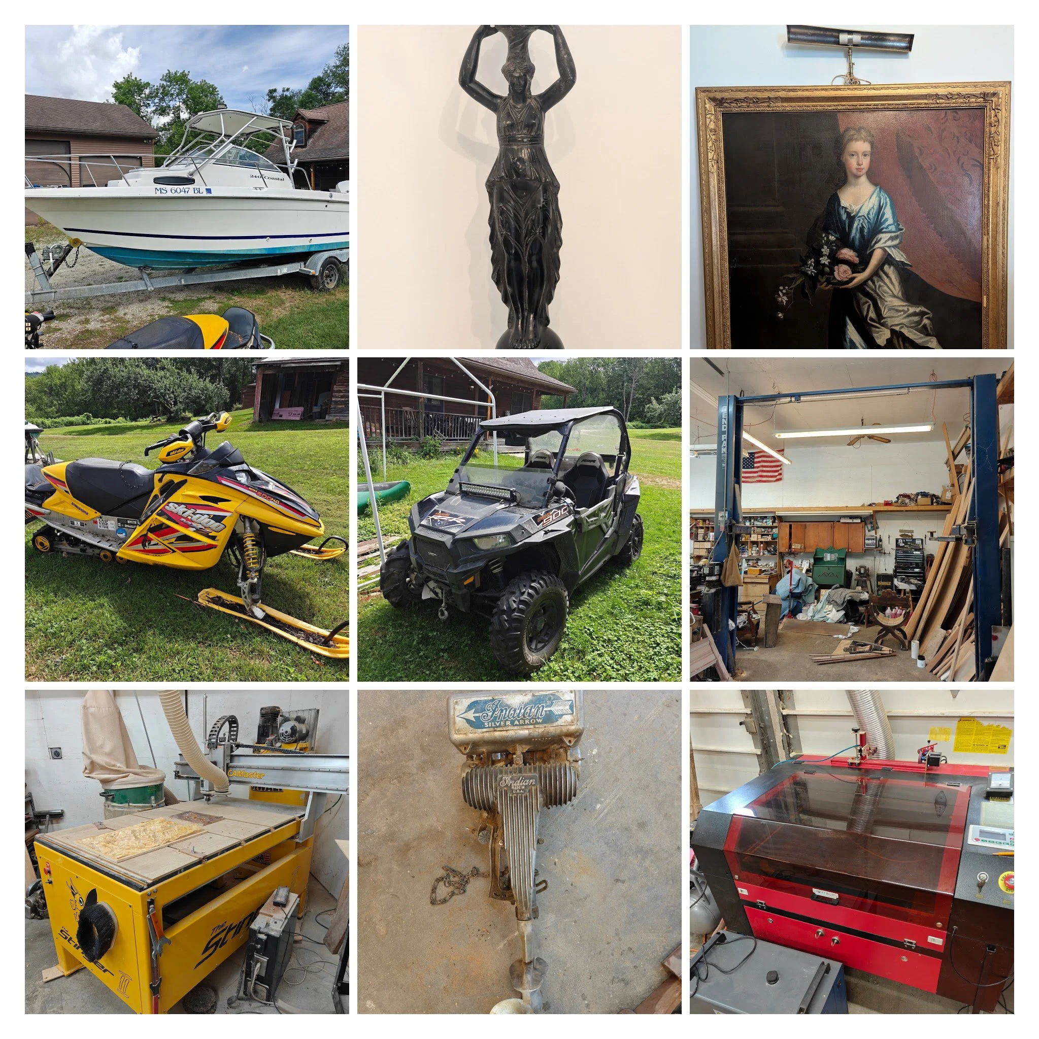 Berkshire Tools, Boats & Estate Finds