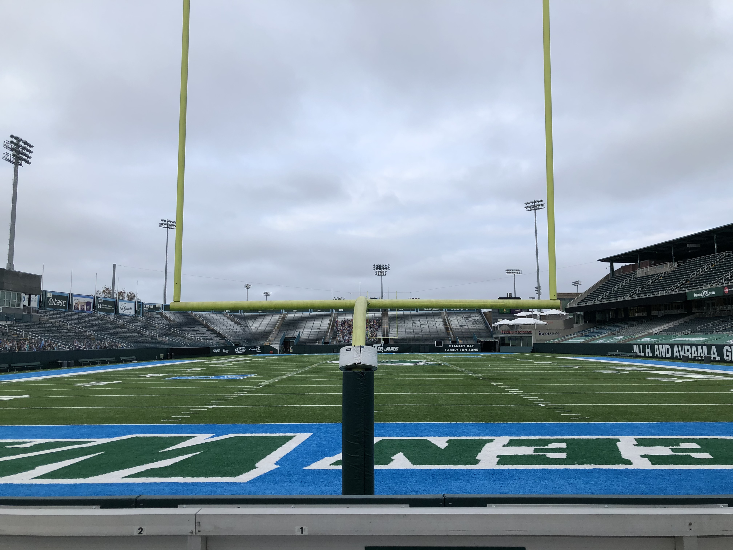 Yulman Stadium, LA, 2020.