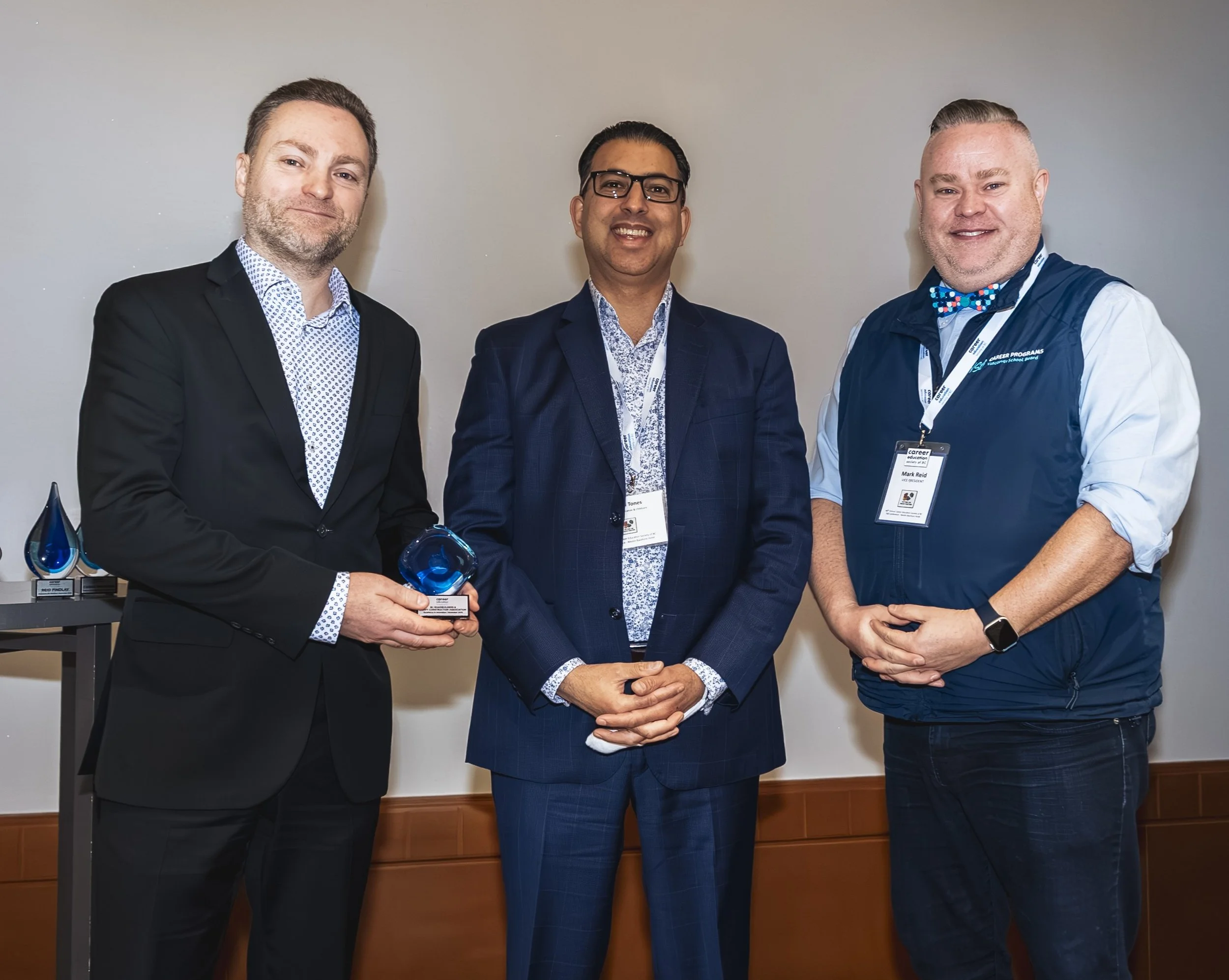 Rob Hicks & Daniel Tones for the Education Programs and Policy Branch, Ministry of Education & Child Care - Career Excellence in Collaboration