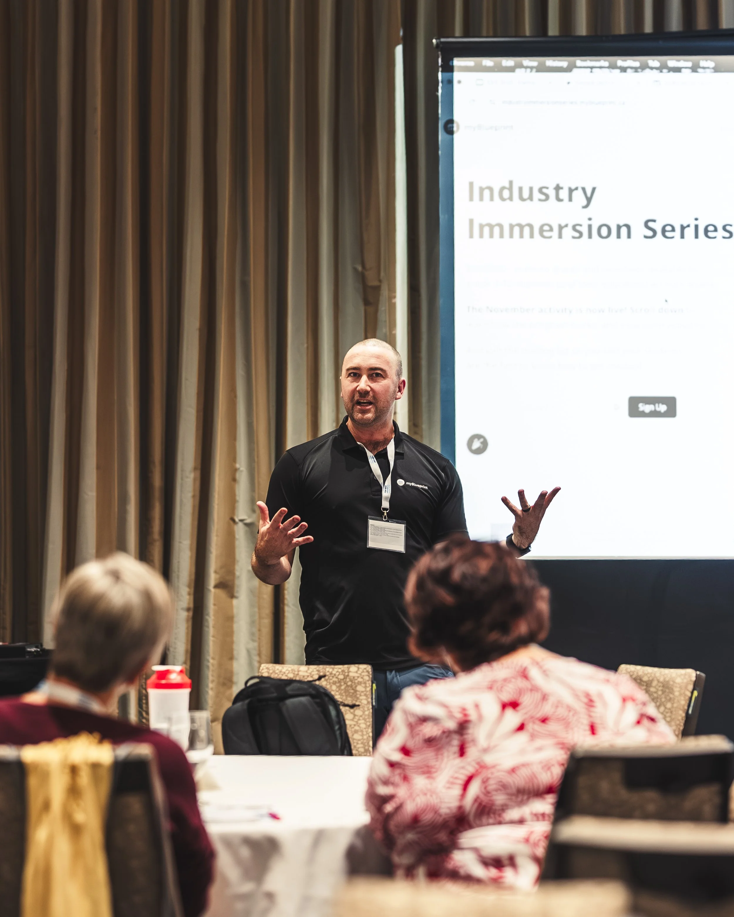 Damian Matheson - myBlueprint Presentation