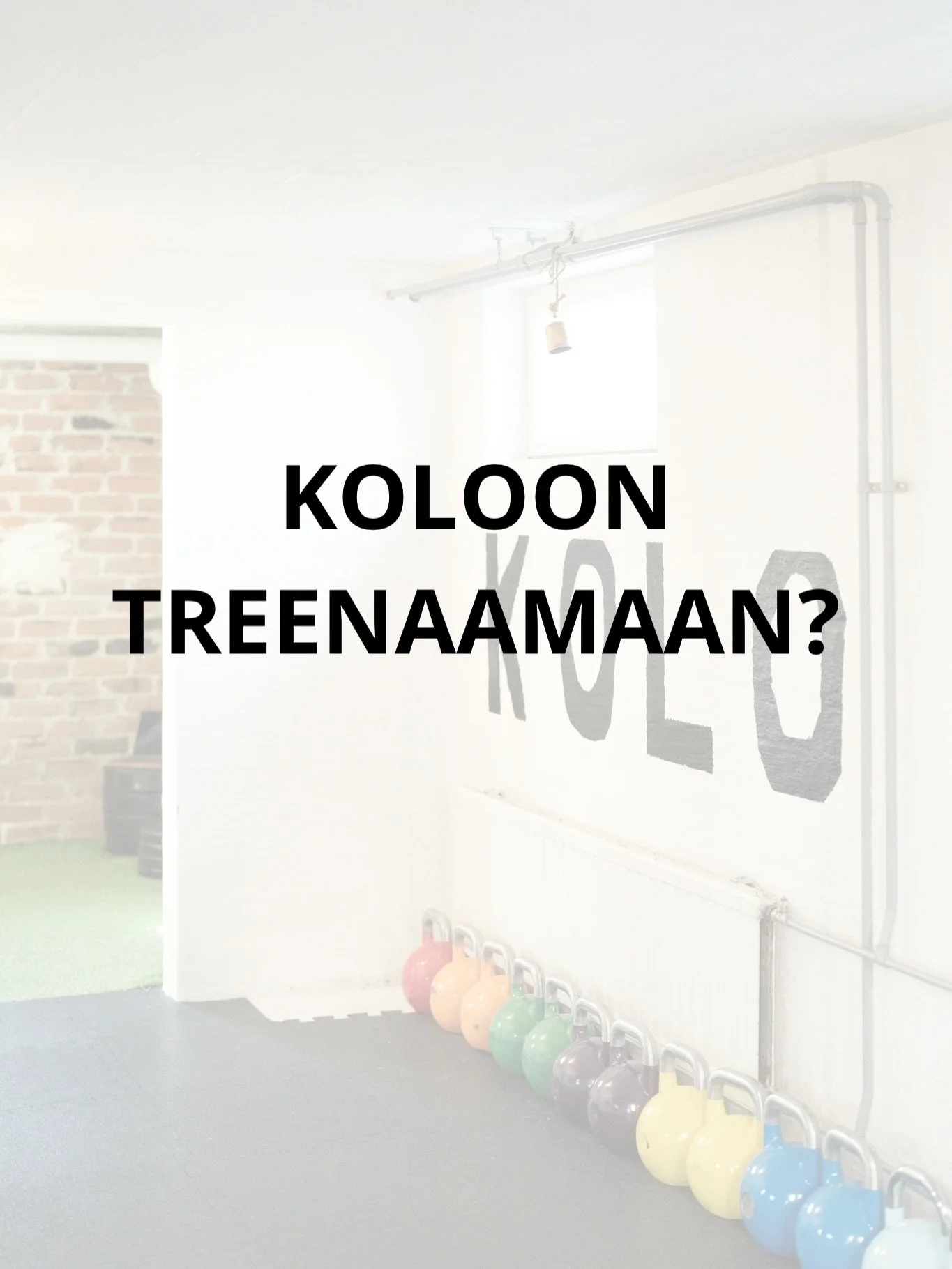 Haluutko sie tulla Koloon treenaamaan?😊

Tammikuussa 2026 Kolossa alkaa useita uusia &auml;iti-vauva reeniryhmi&auml; 🤎 

Kolon illan pienryhmiss&auml; on my&ouml;s muutama vapaa paikkaa 💪🏻 

Ensi vuoden ryhm&auml;t:

Torstai klo 9.30-10.30 &auml