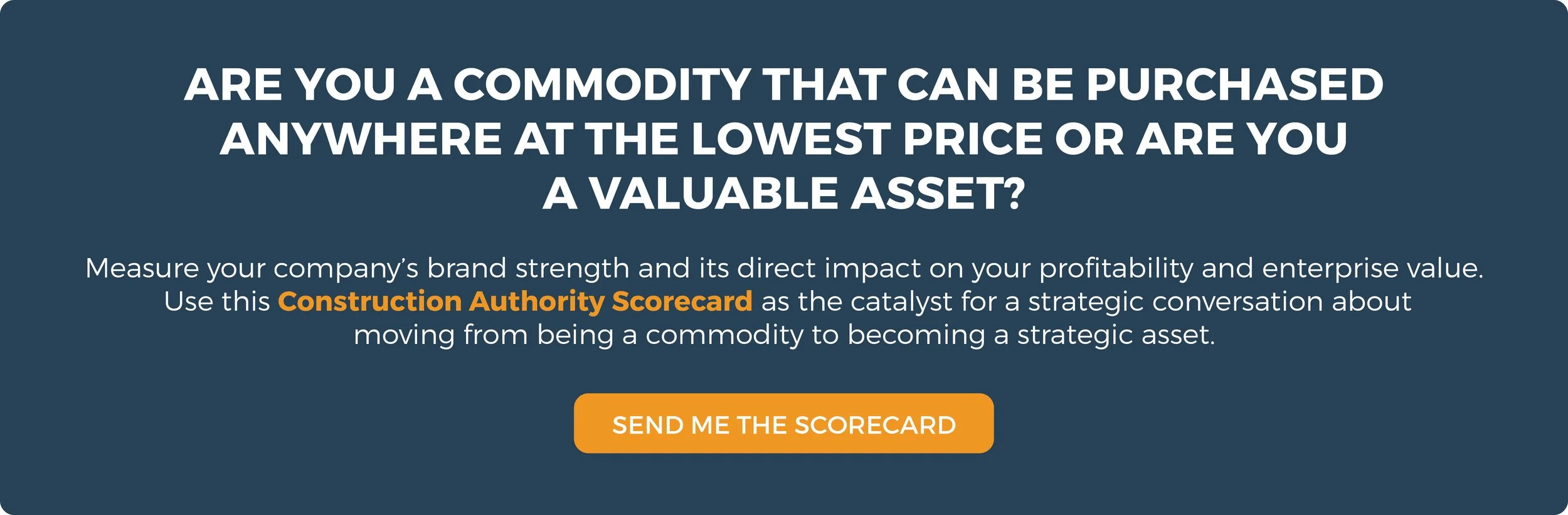 Construction Authority Scorecard | Construction Marketing Network