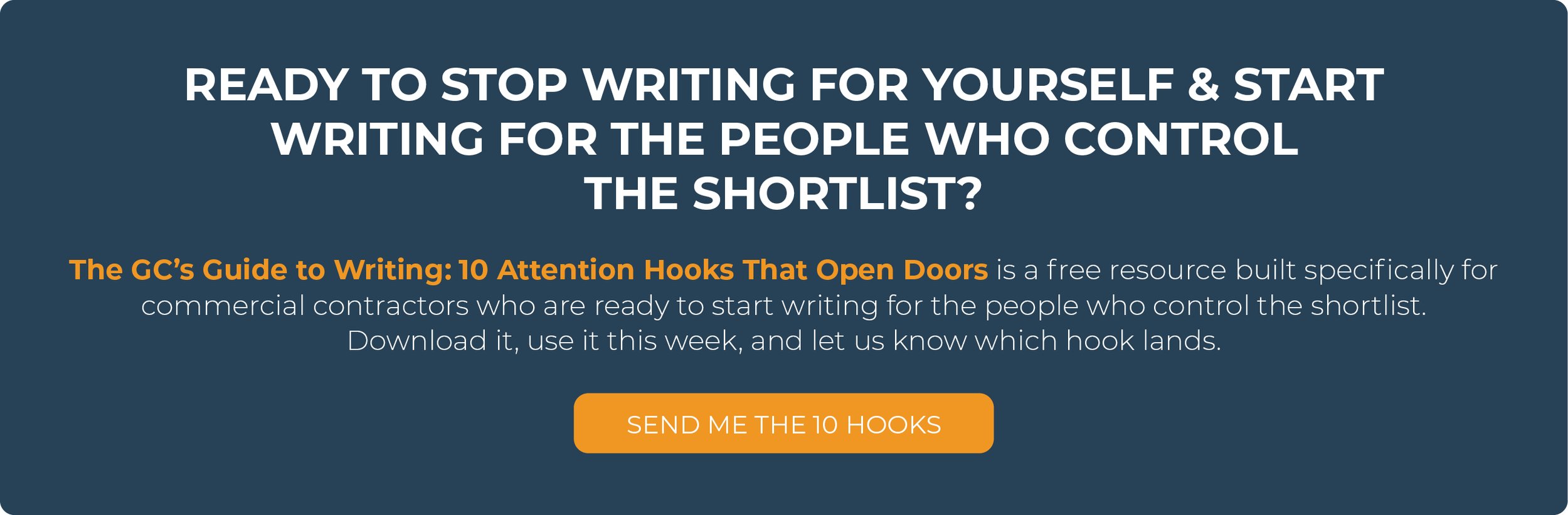 General Contractor's Guide to Writing - Construction Marketing Network