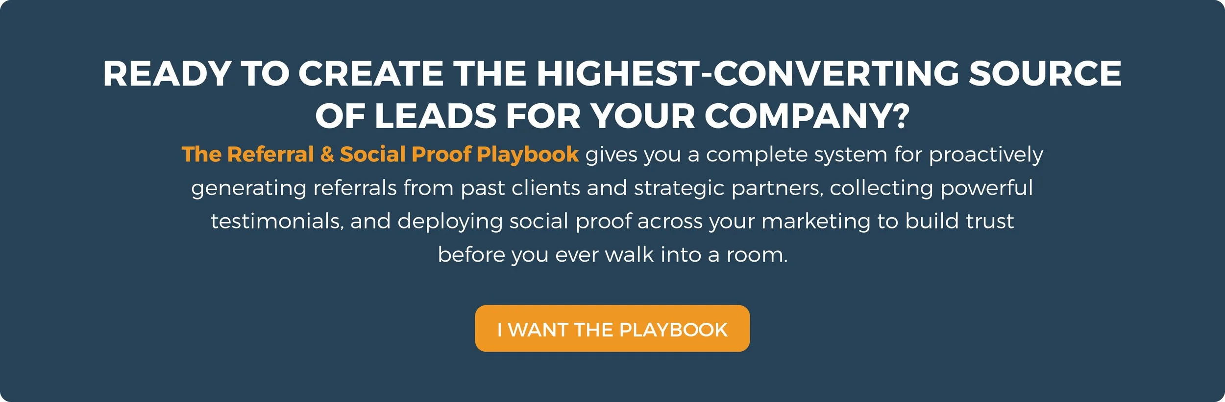 Referral & Social Proof Playbook