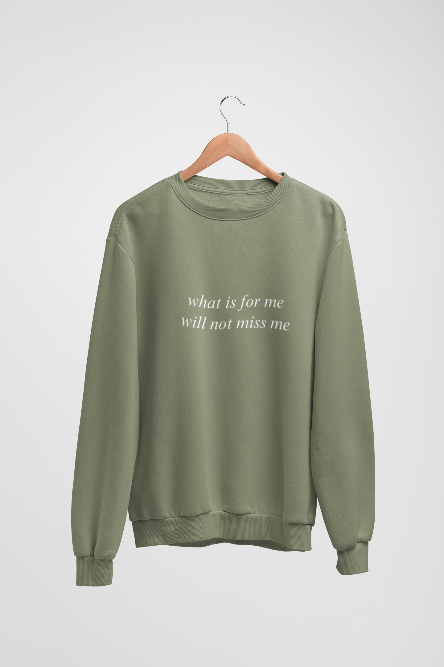 Affirmation Crewneck in Olive