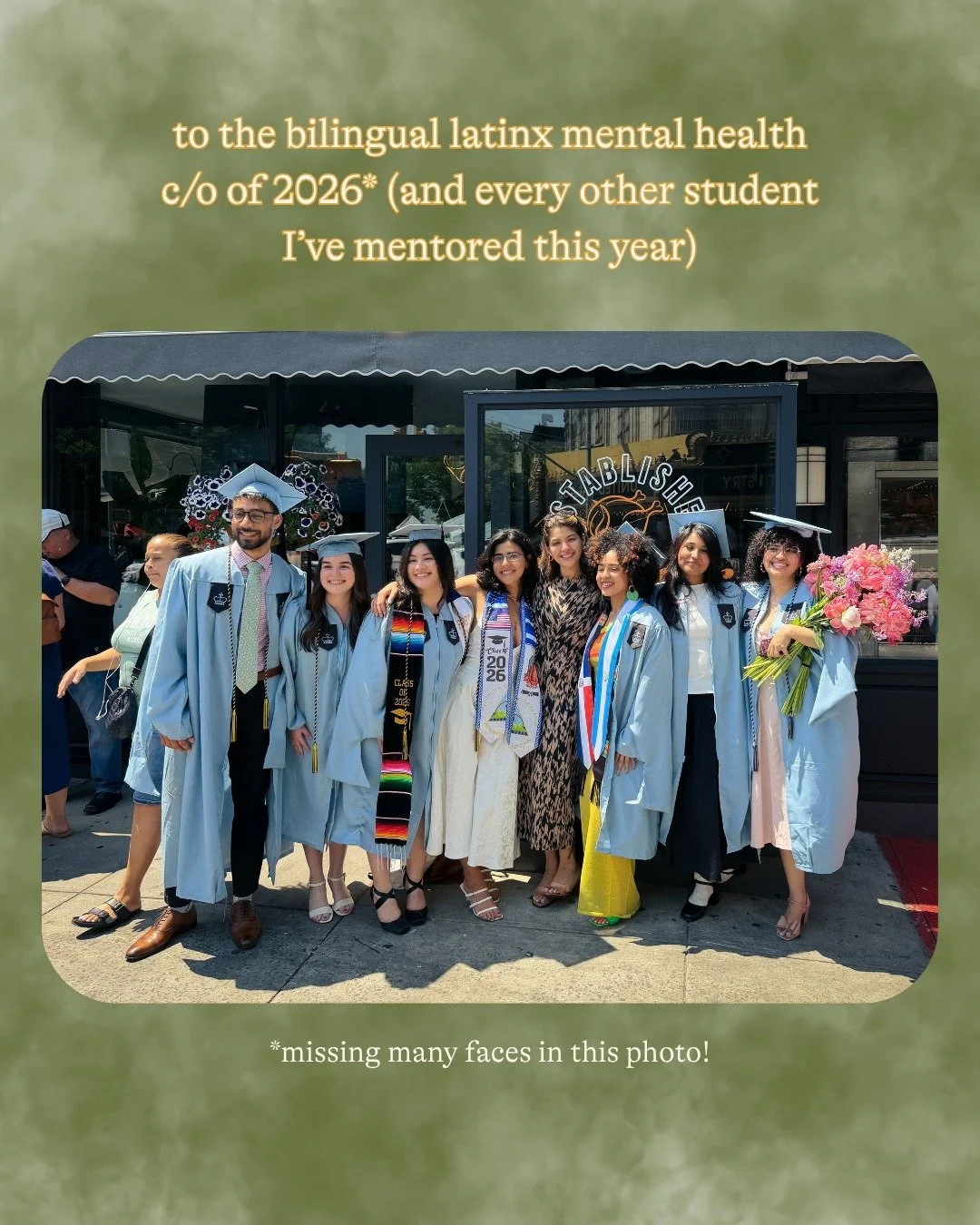 Teaching &amp; training the next generation of bilingual Latinx mental health clinicians gives me so much joy. But what I&rsquo;ve really come to love about teaching is how much care, respect, and patience we give each other. 

I&rsquo;ll be the firs
