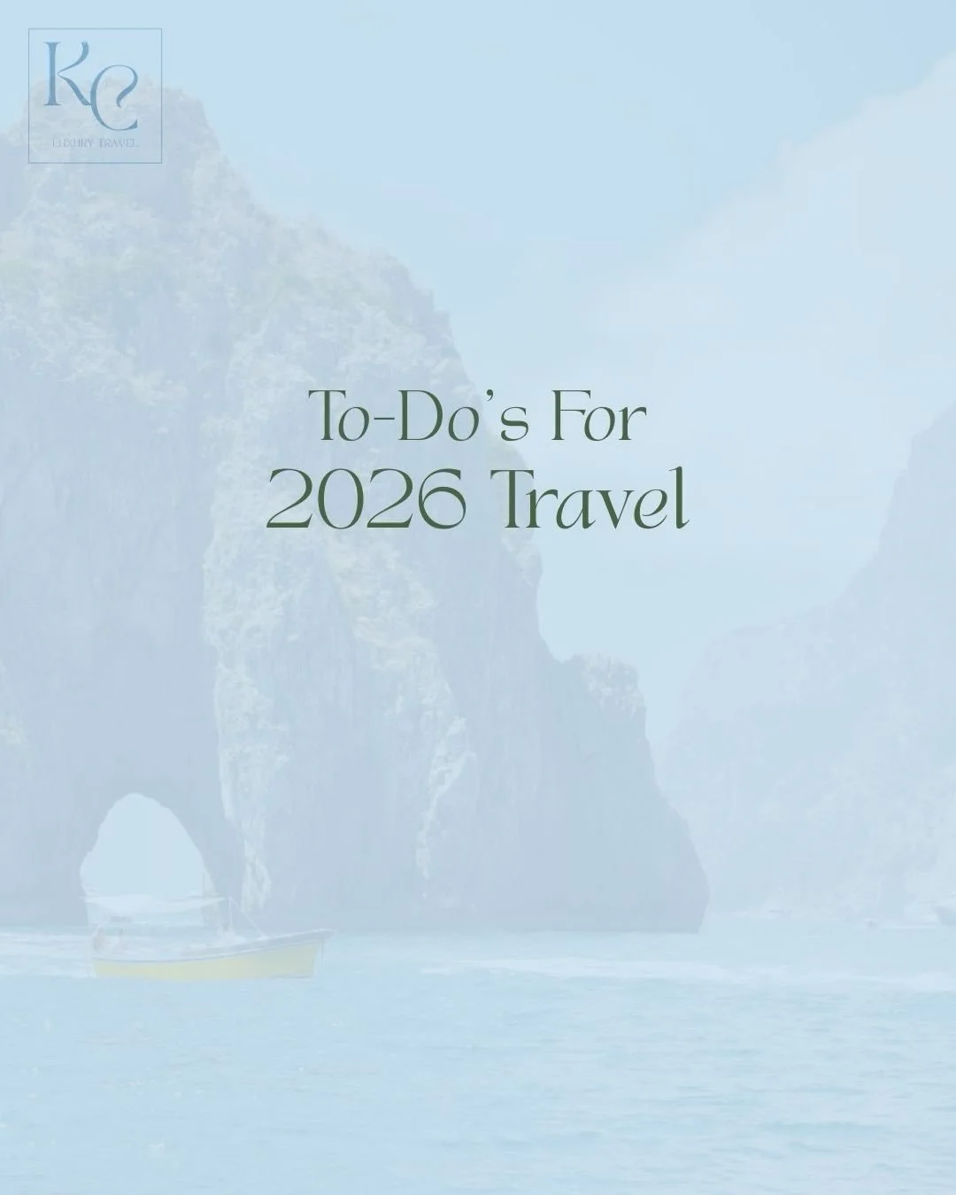 Just a few reminders if you are traveling in 2026! 💫 

We&rsquo;ve been busy planning some fun vacations for 2026- lots of Caribbean, France, Ireland, Switzerland, Greece and so much more!