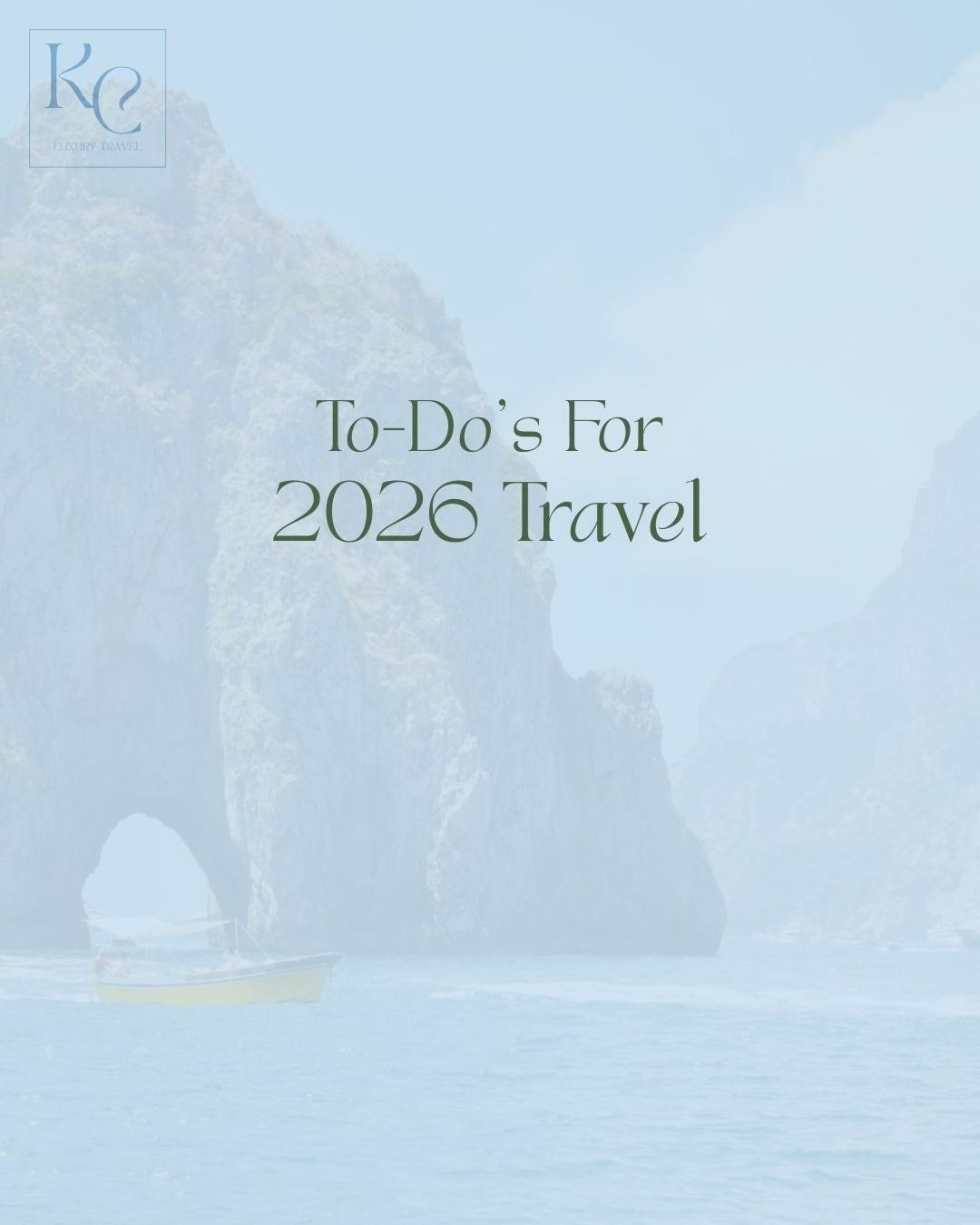 Just a few reminders if you are traveling in 2026! 💫 

We&rsquo;ve been busy planning some fun vacations for 2026- lots of Caribbean, France, Ireland, Switzerland, Greece and so much more!
