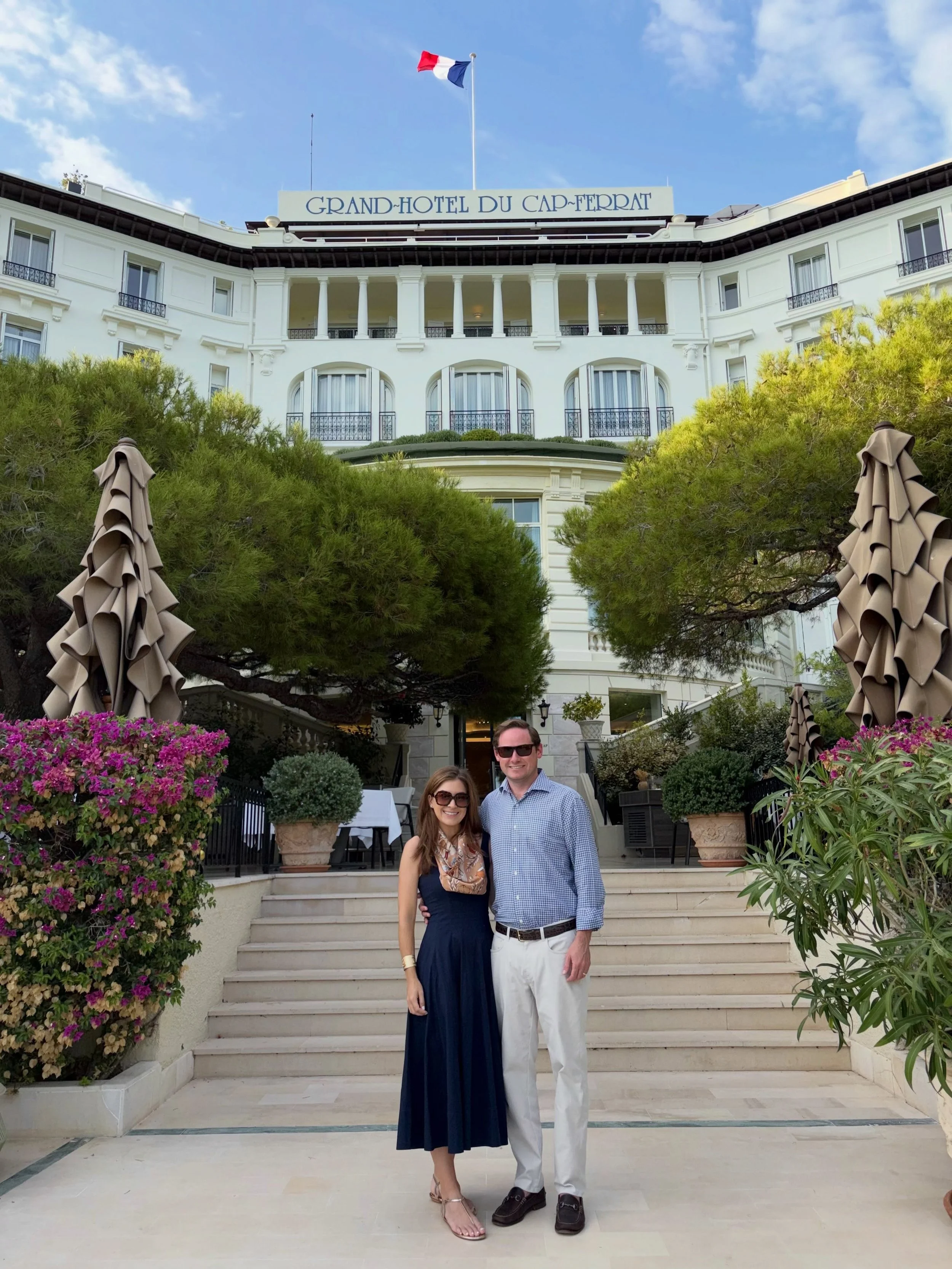 Ended our time in France at the beautiful @fscapferrat ! 

Located at the edge of the Saint Jean Cap Ferrat peninsula on 17 acres overlooking the Mediterranean with some of the most stunning gardens on the Riviera!

Theres a reason why families have 