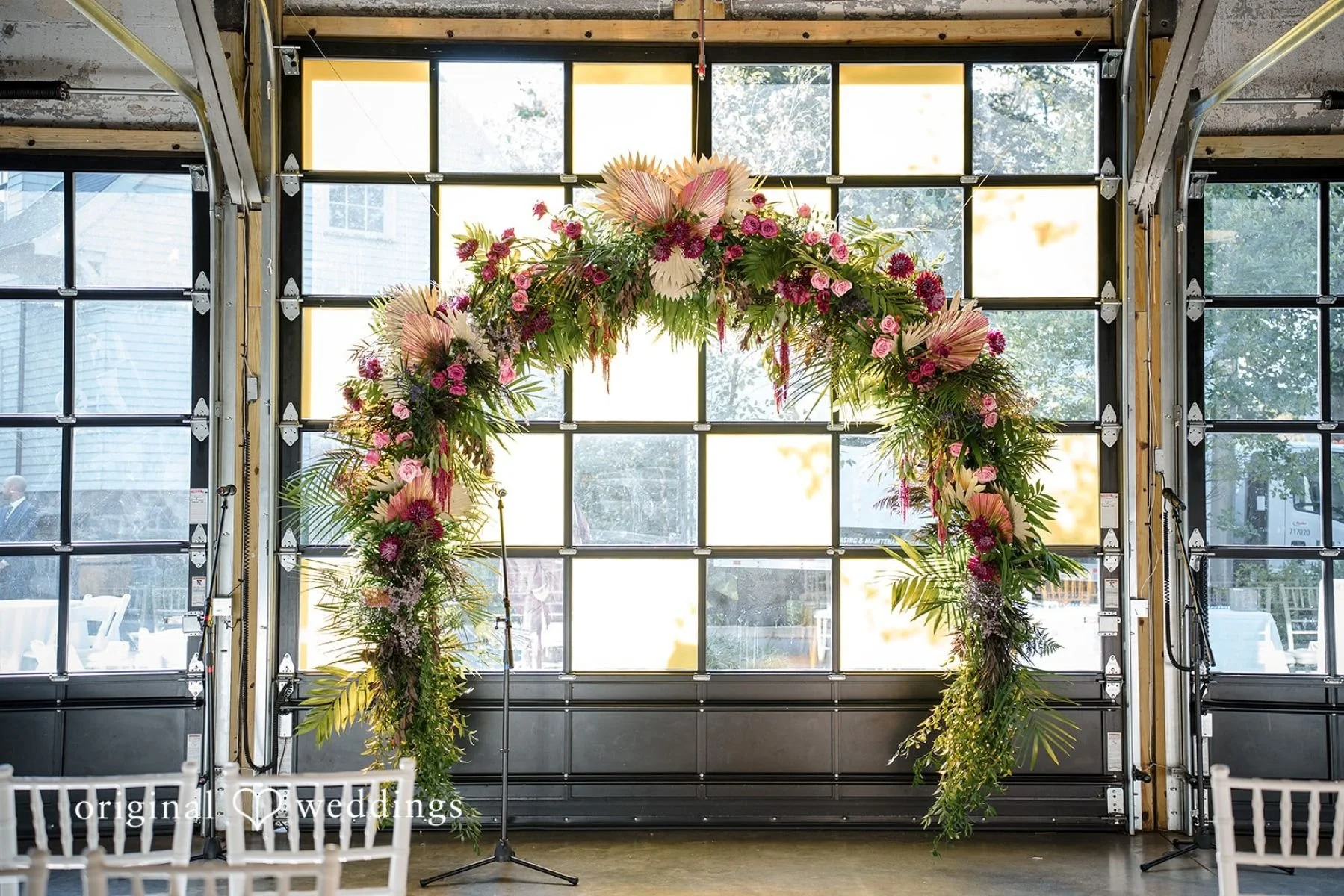 Hanging Floral Installations at Garage B for Your Next Event&nbsp;