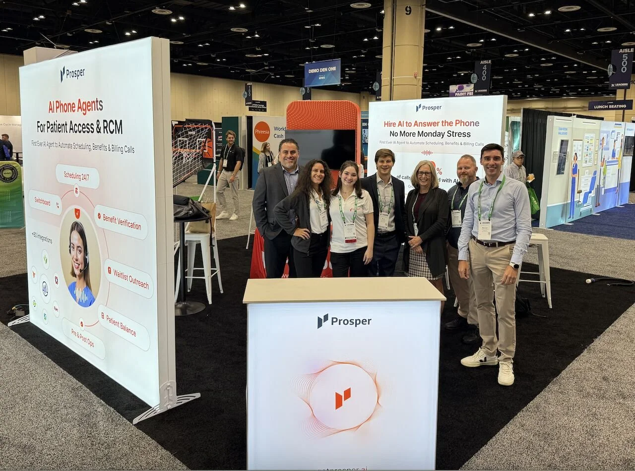 Prosper Booth at MGMA Leaders 2025