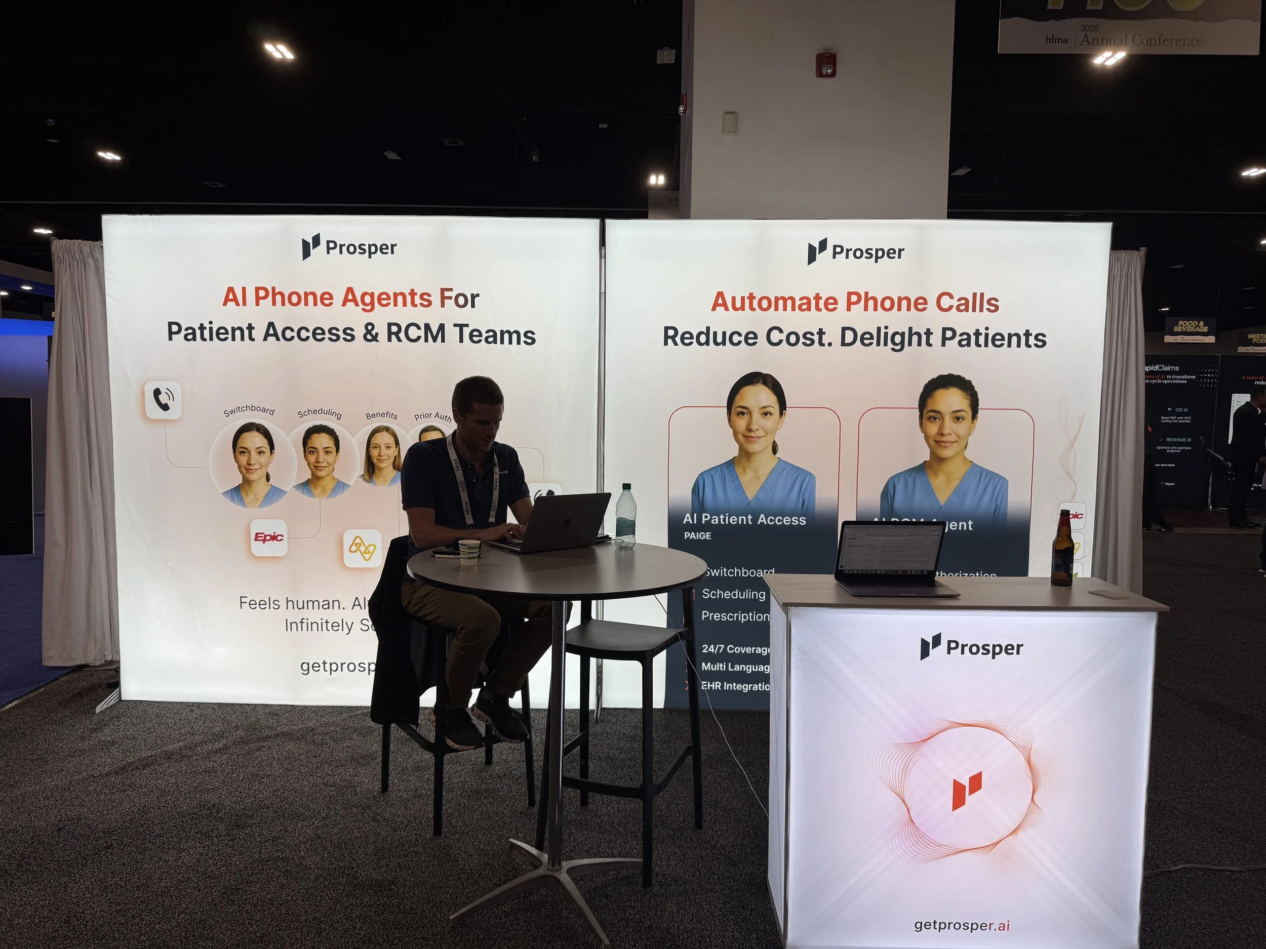 Prosper Booth at HFMA 2025